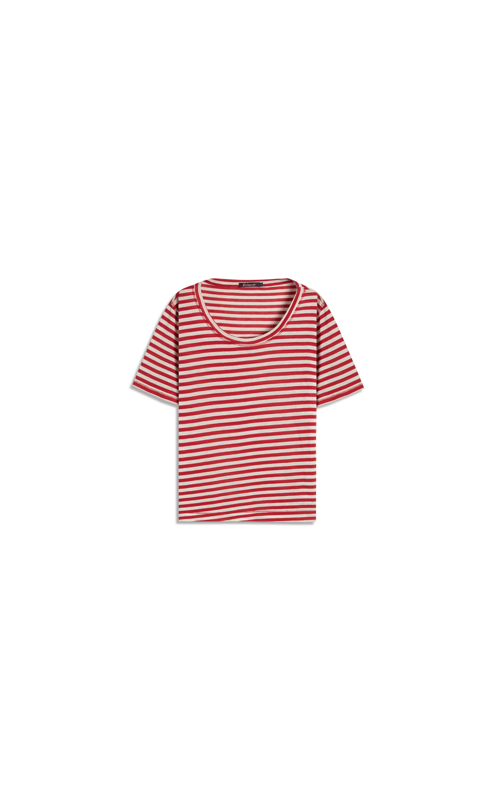 Blusa Andrea Listrada Lb Vermelho