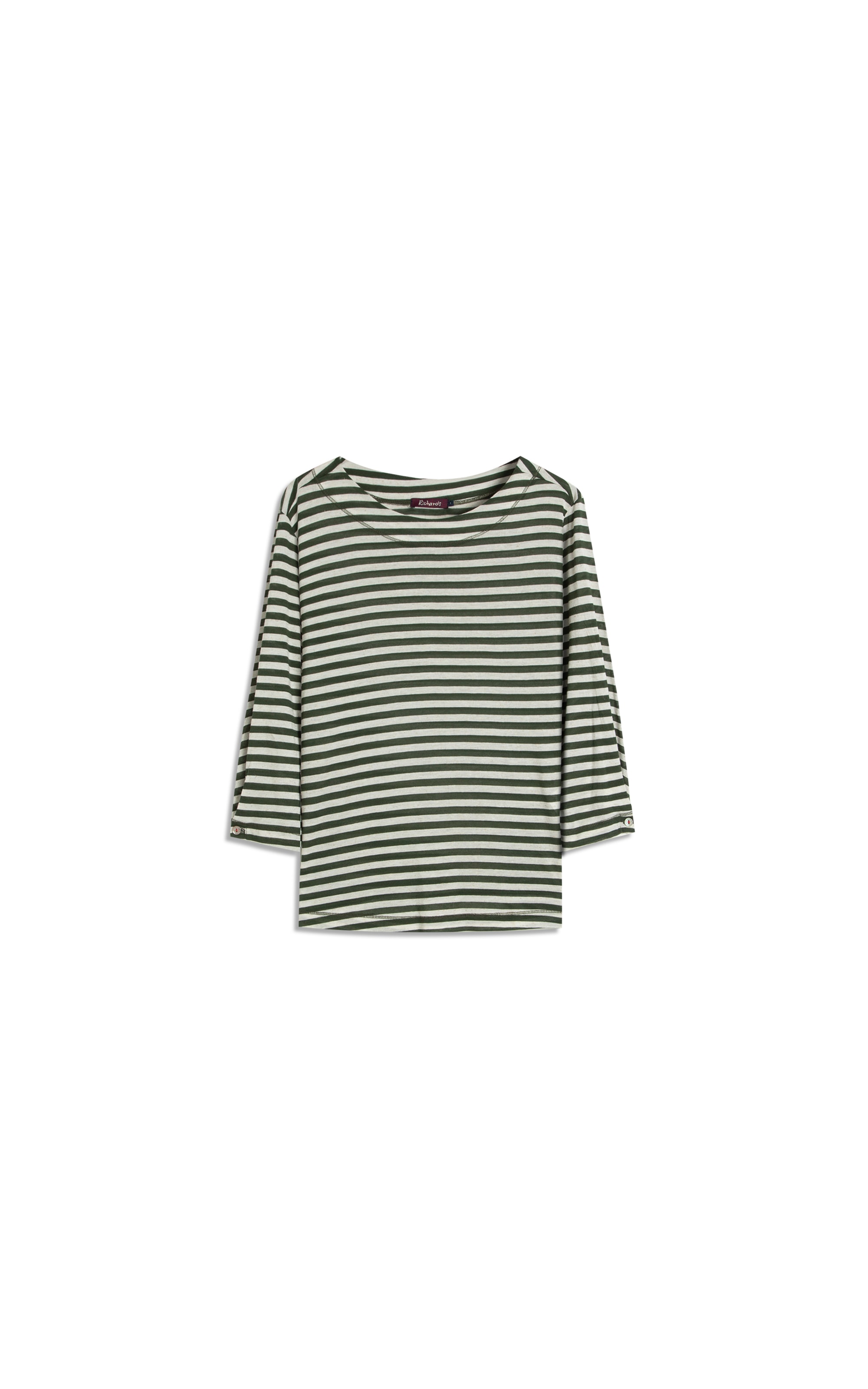 Blusa Antonia Listrada Verde Oliva