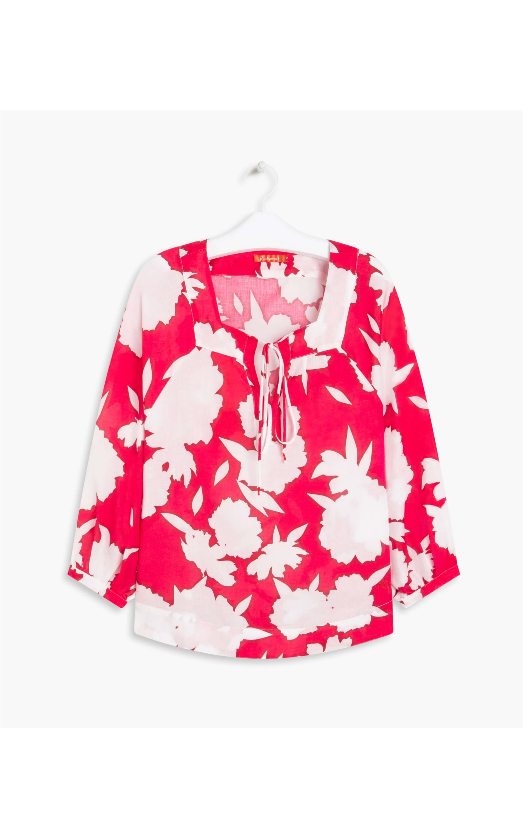 Blusa Apple Polaroid Voil Ml Vermelho