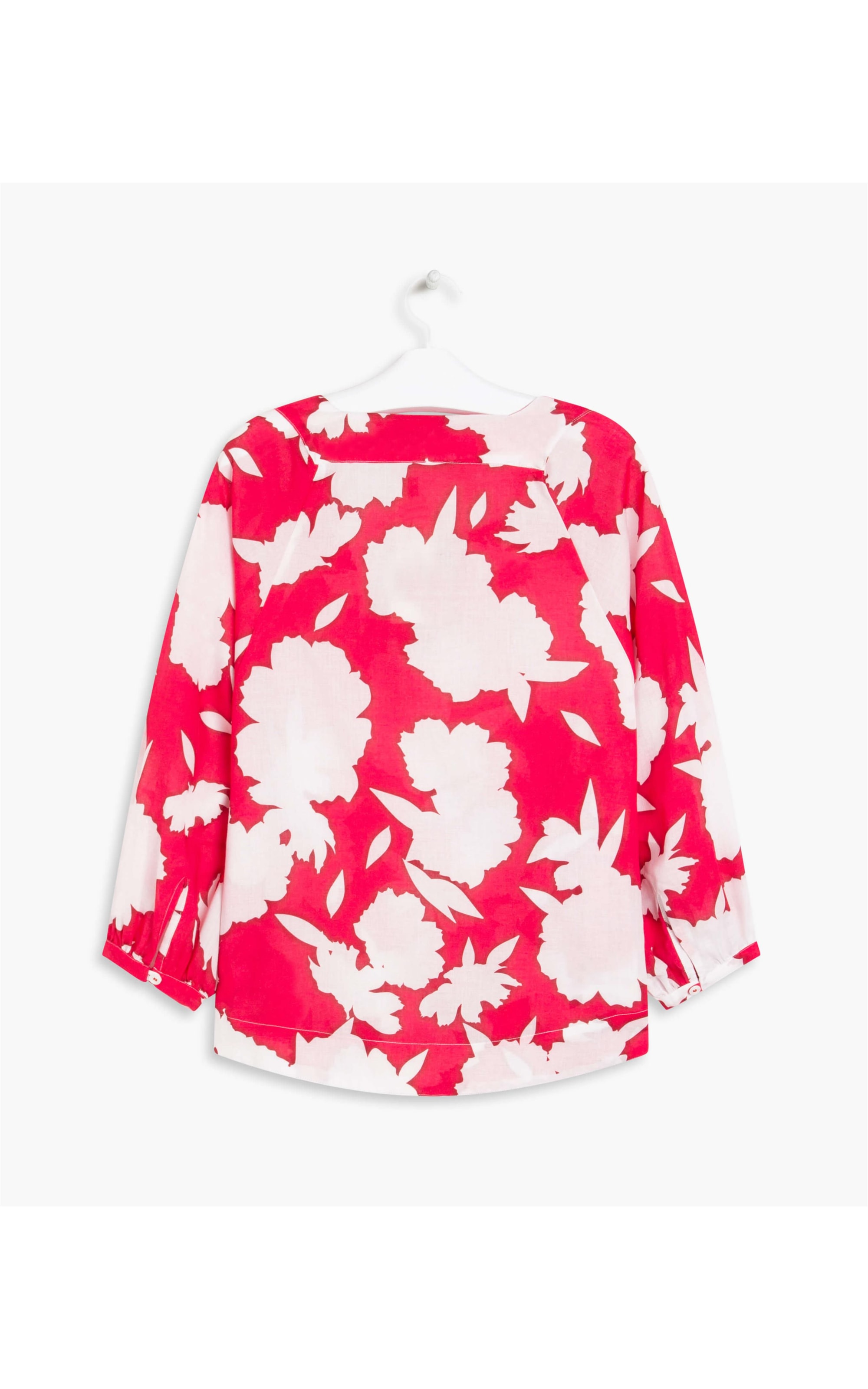 Blusa Apple Polaroid Voil Ml Vermelho