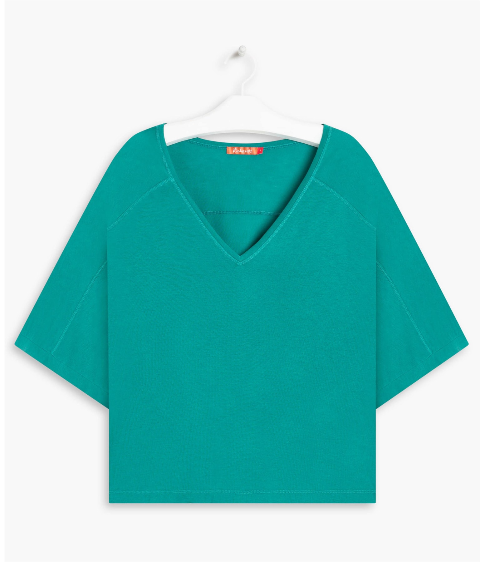 Blusa Arabela Liso Verde Bandeira