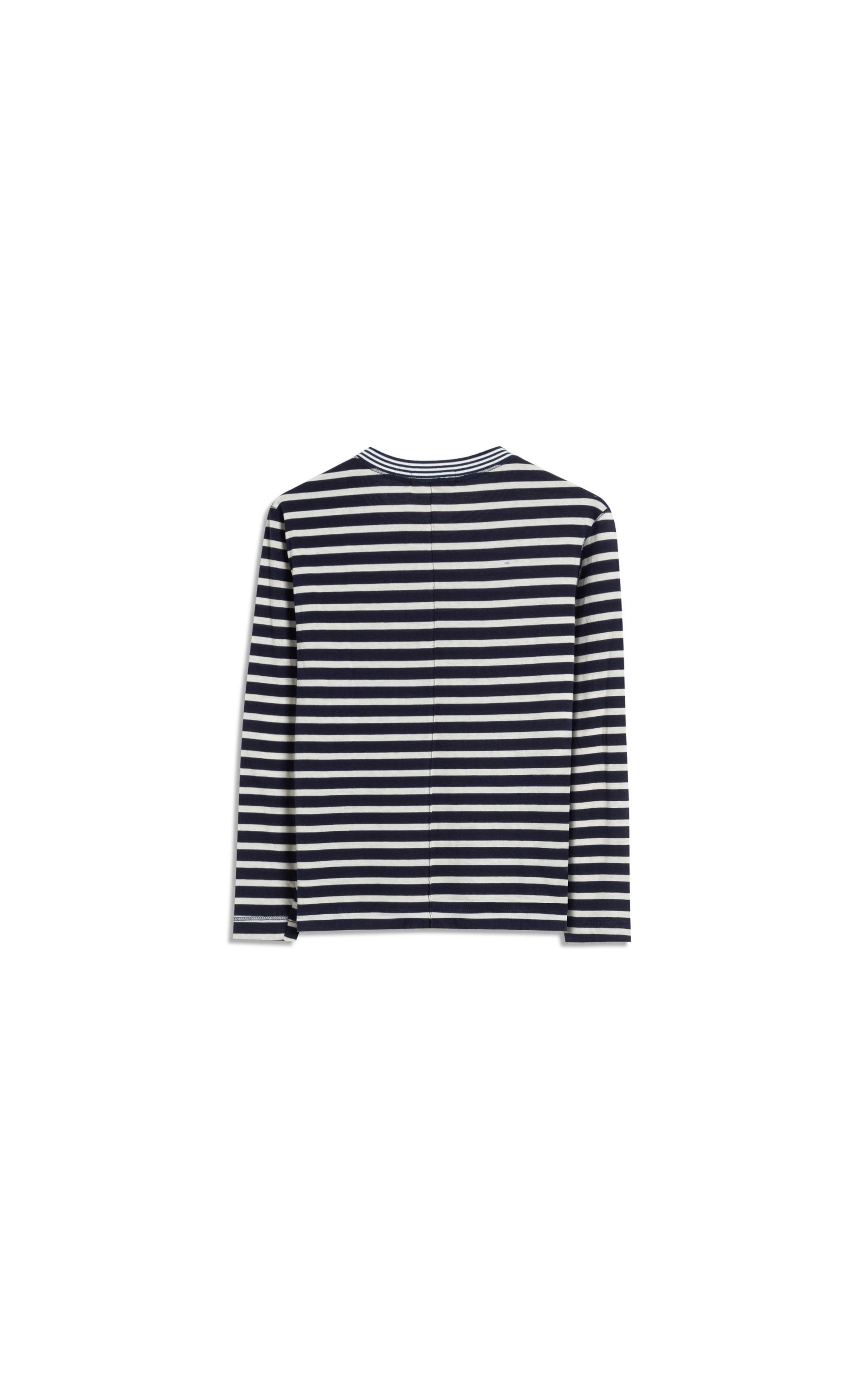 Blusa Aria La Felicità Listrada Retilíne Marinho