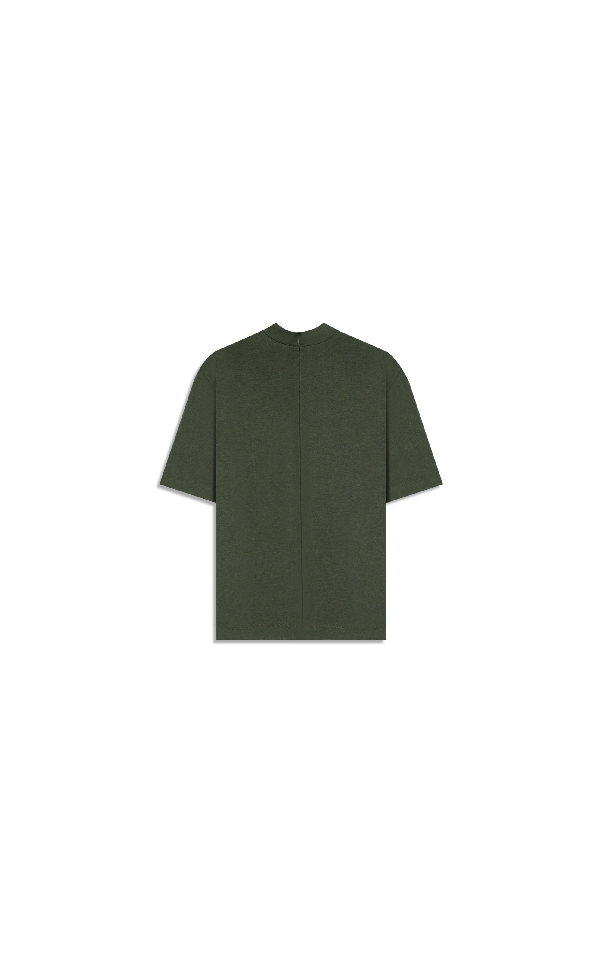 Blusa Aurora Gola Alta Lisa Mc Verde Militar