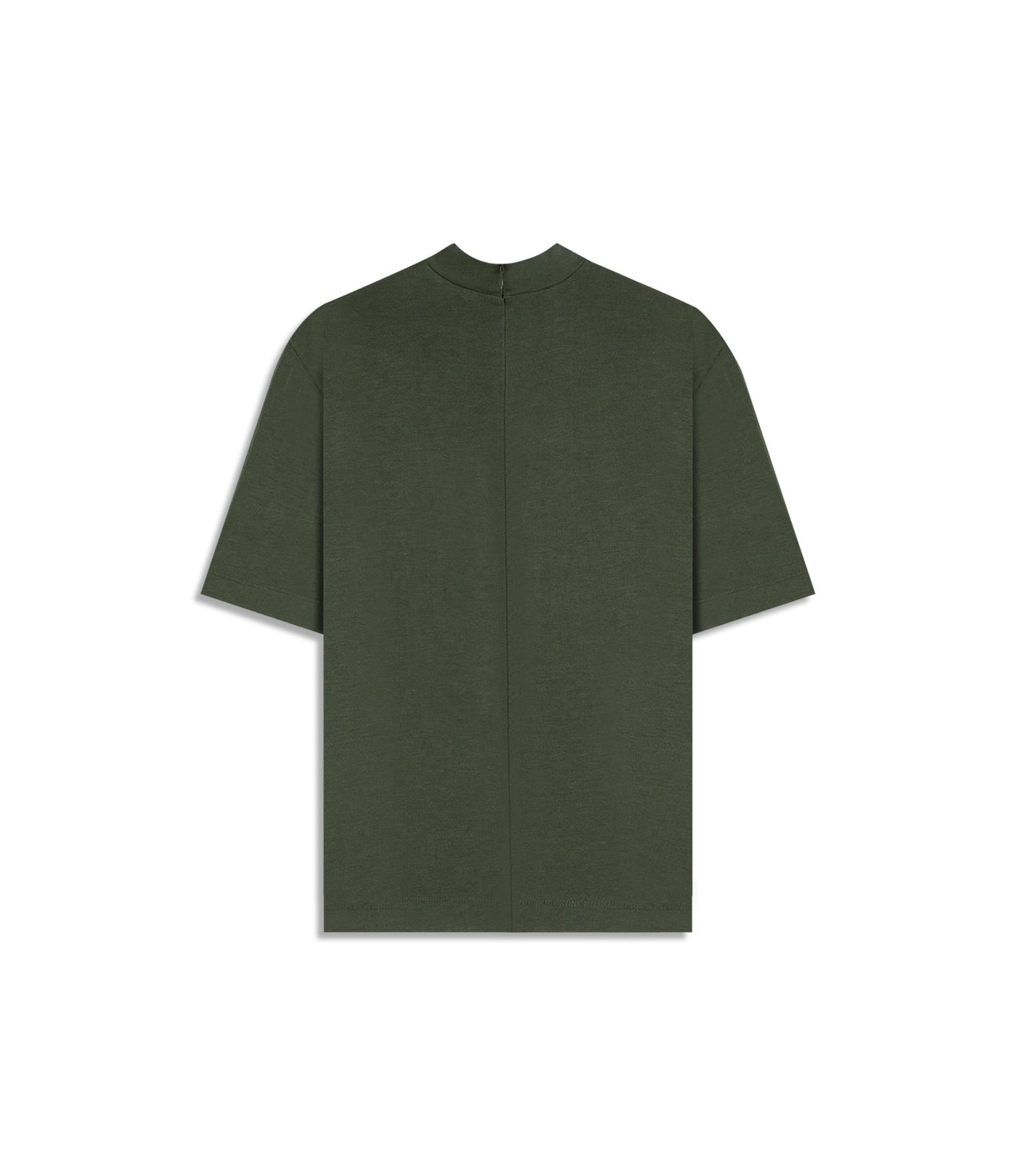 Blusa Aurora Gola Alta Lisa Mc Verde Militar