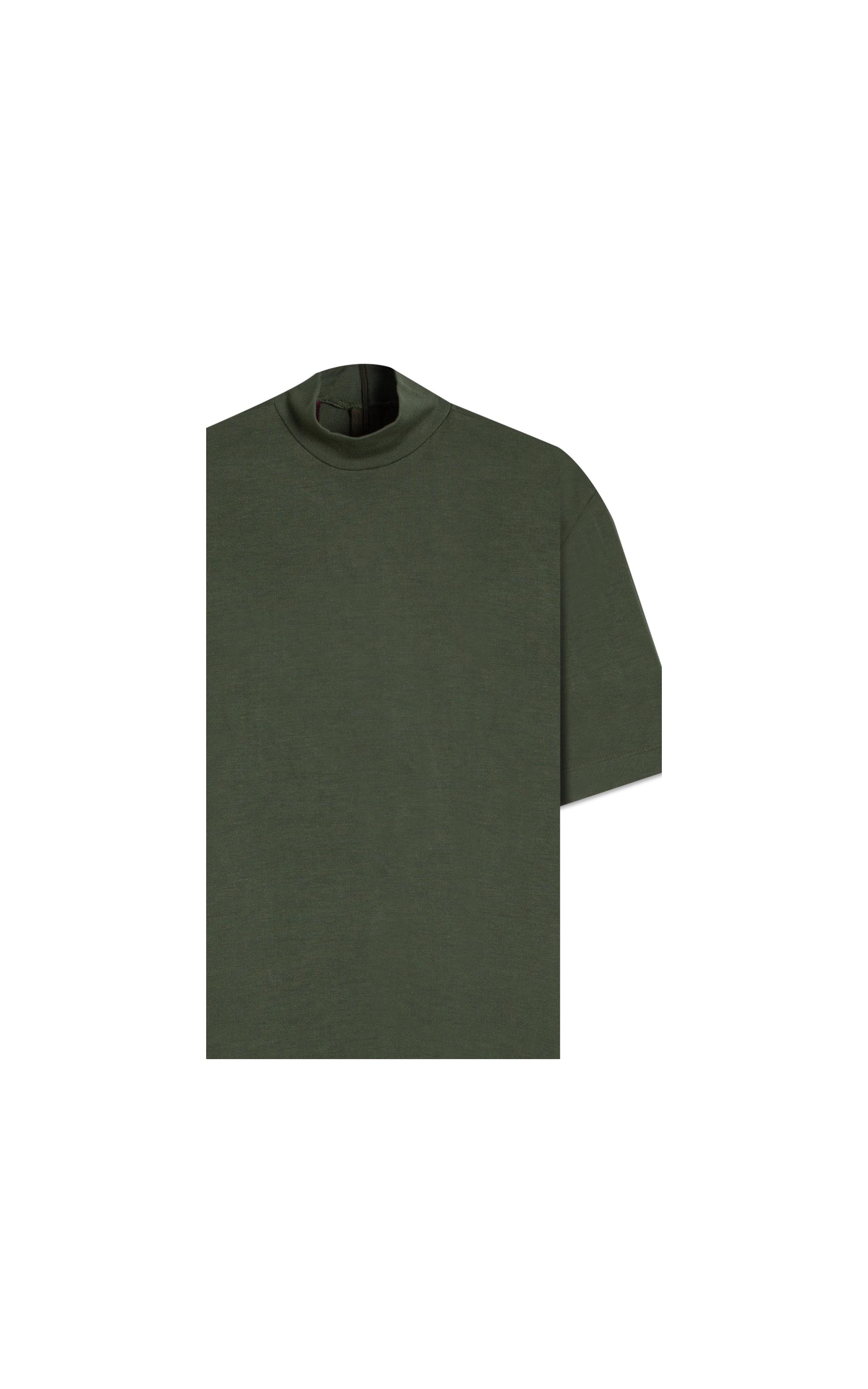 Blusa Aurora Gola Alta Lisa Mc Verde Militar