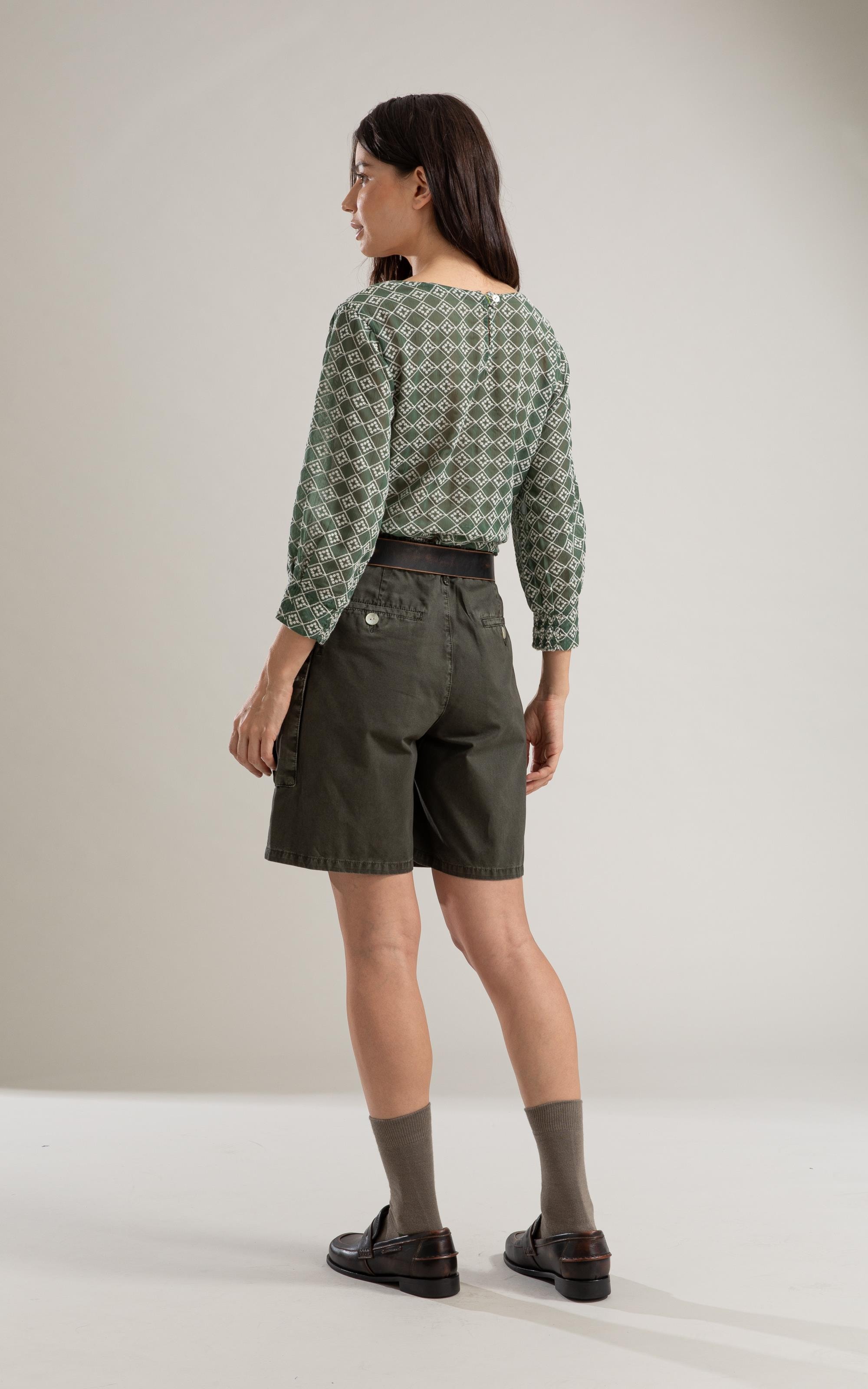 Blusa Bella Laise Floresta