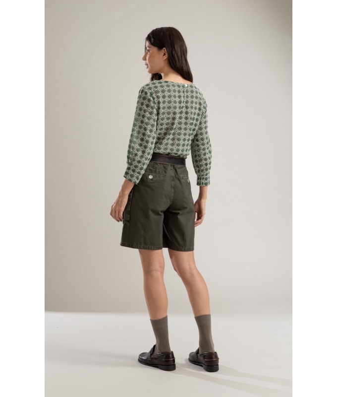 Blusa Bella Laise Floresta