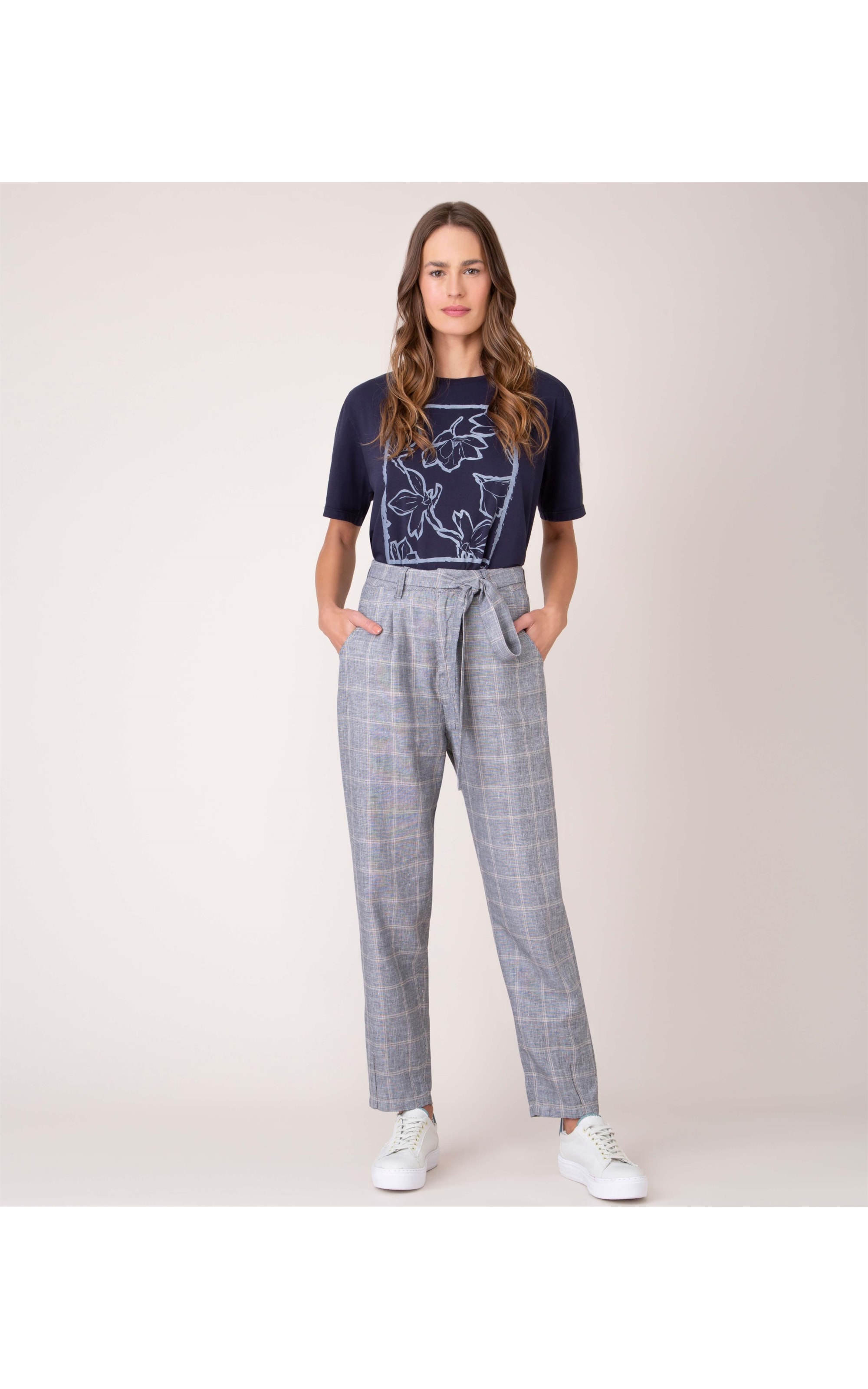 Blusa Bella Silkada Marinho