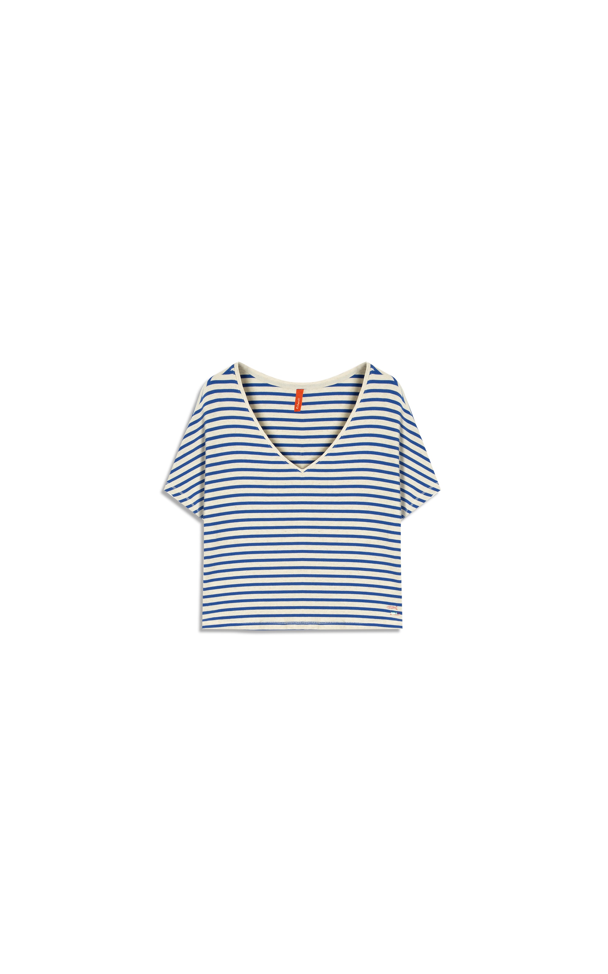 Blusa Beth Listrada Lb Azul Bic