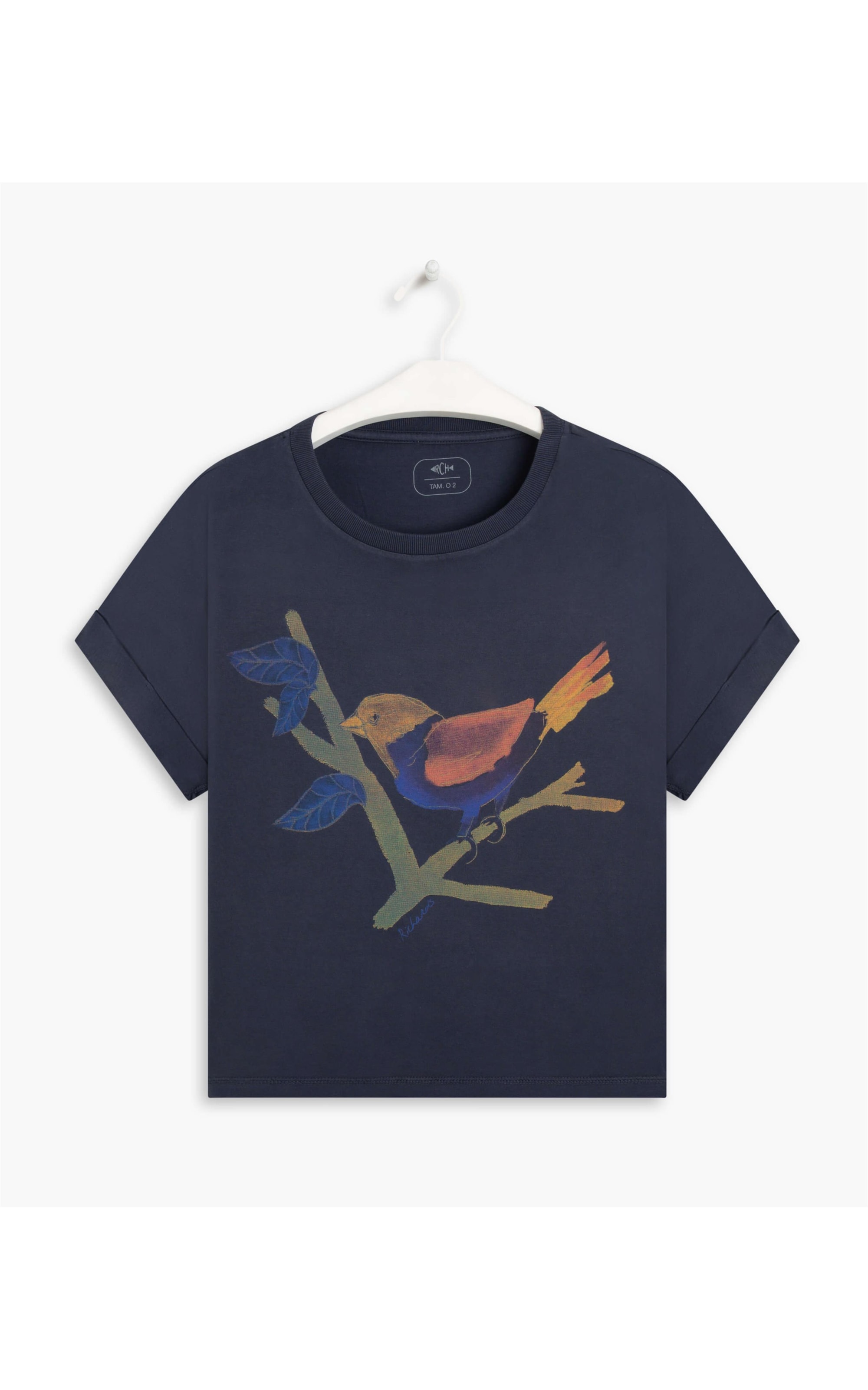 Blusa Bird Gd Marinho