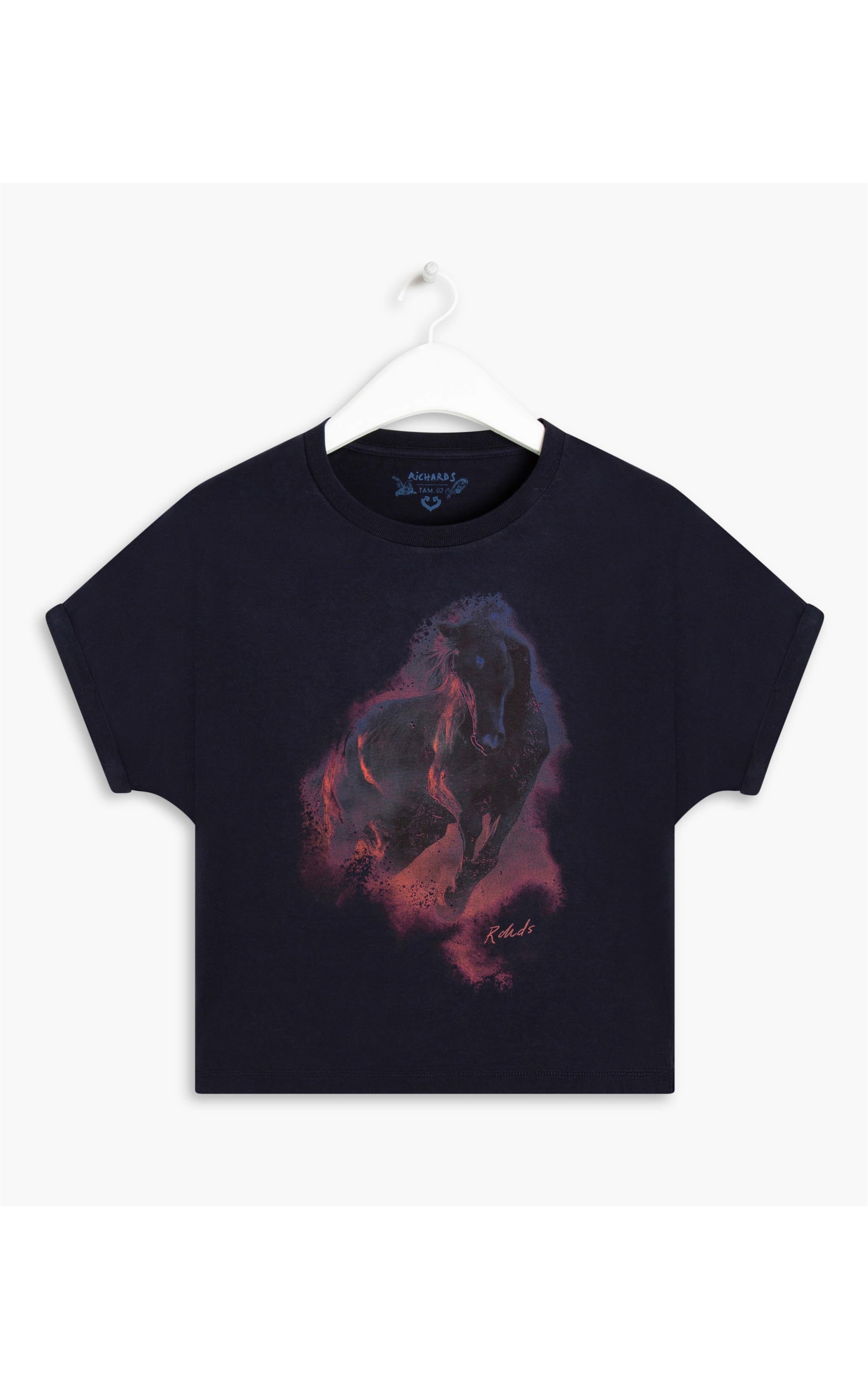 Blusa Bird Horse Gd Dark Navy