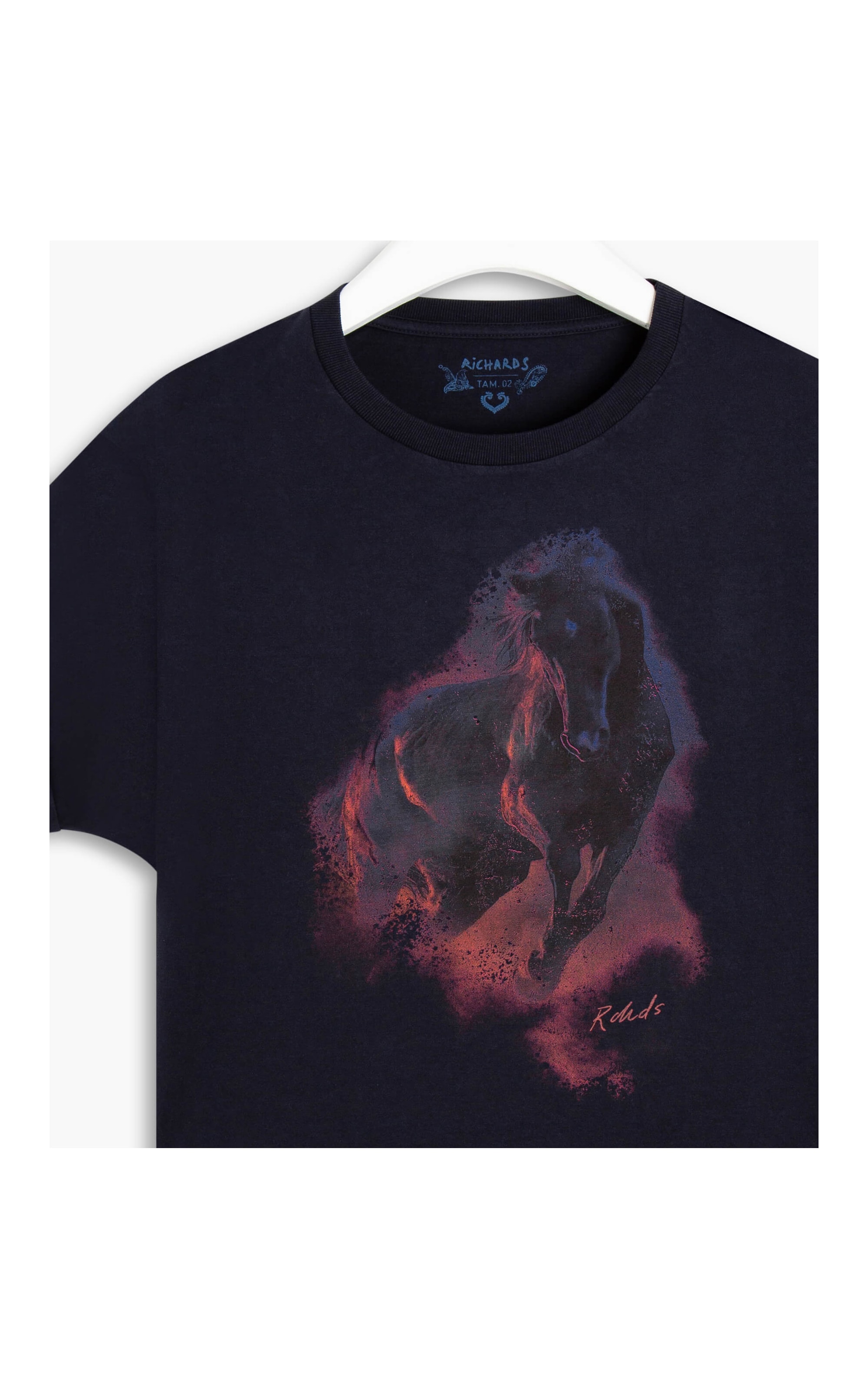 Blusa Bird Horse Gd Dark Navy