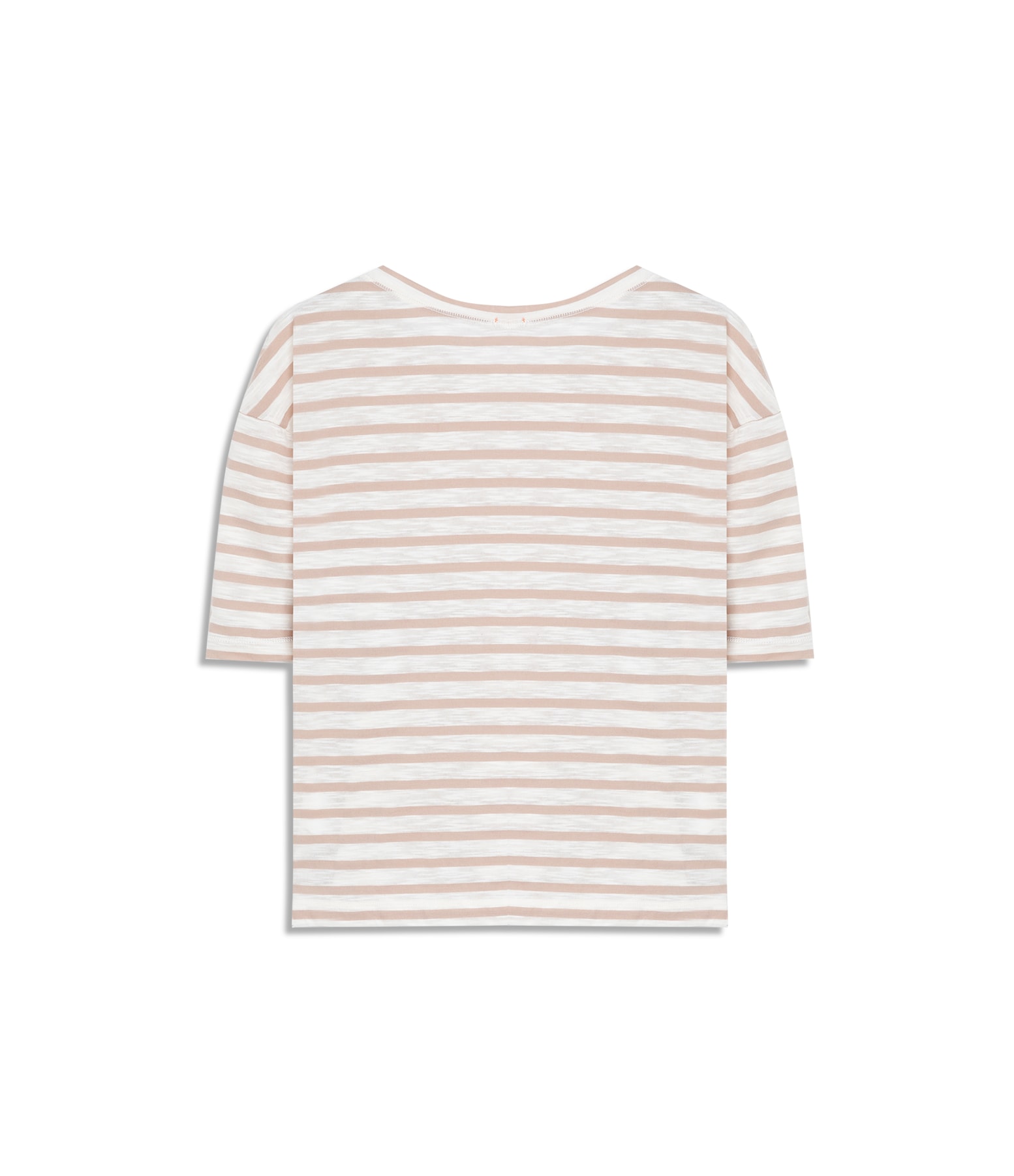 Blusa Camille Listrada Algodão Bege