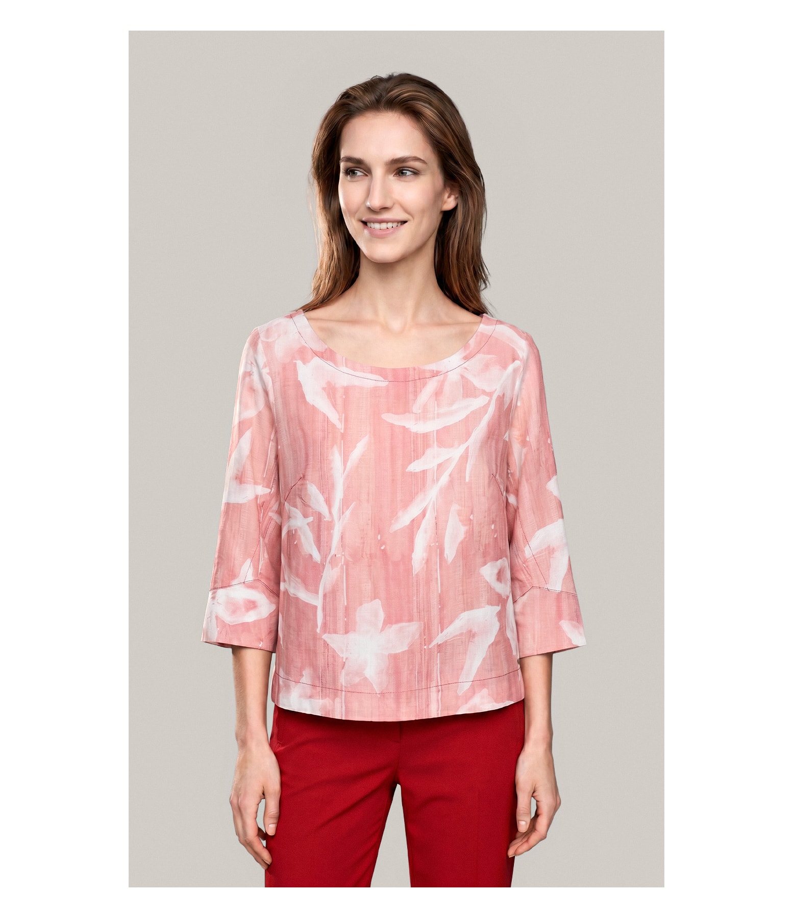 Blusa Capri Colore Linho Blend Terra