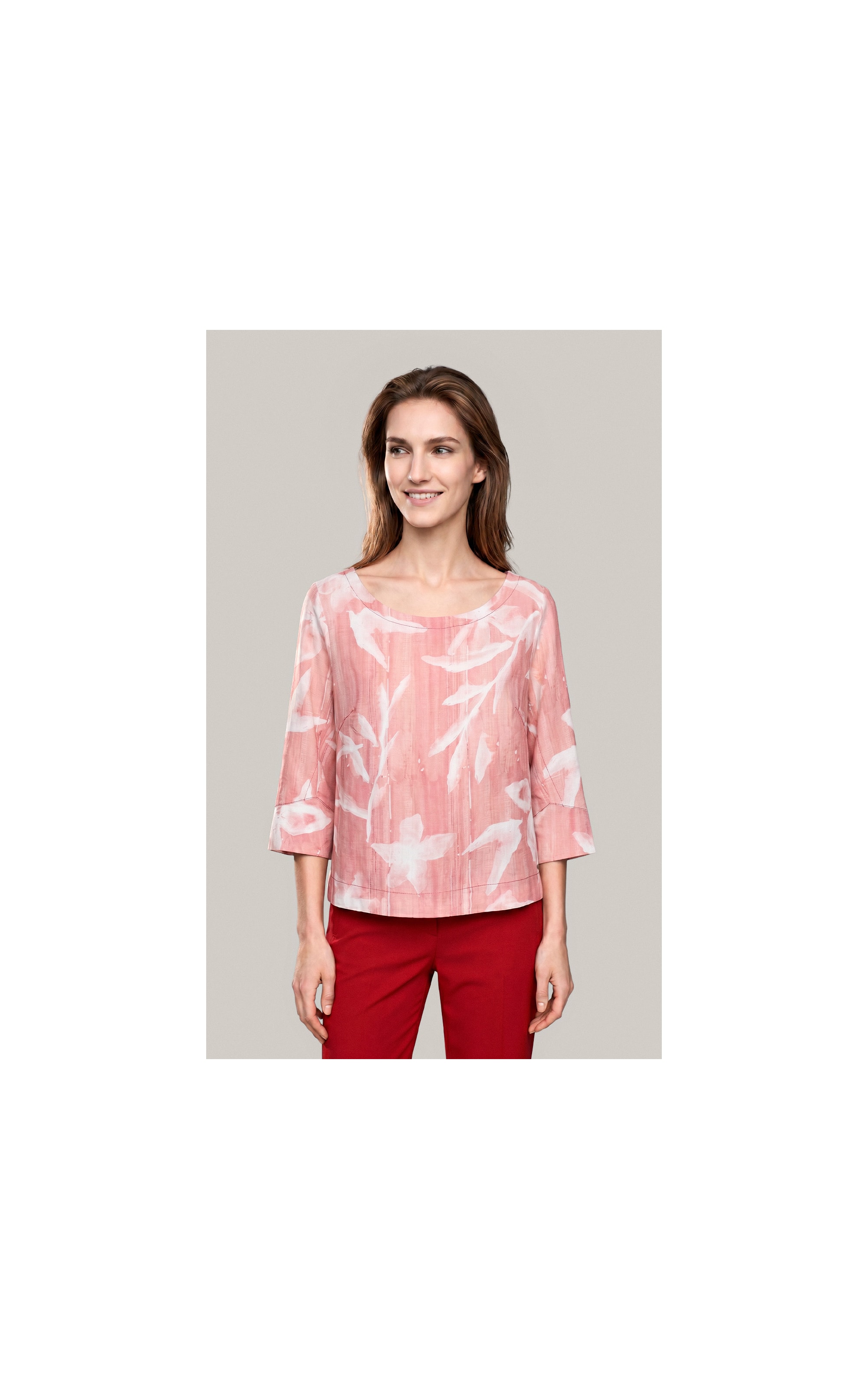 Blusa Capri Colore Linho Blend Terra