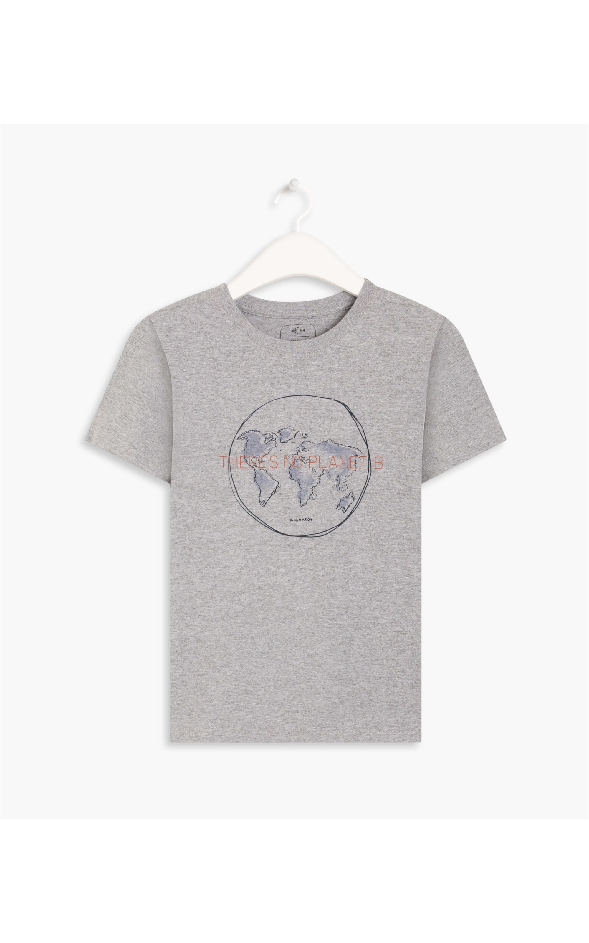  Blusa Ceci Est Planet  Cinza Mescla