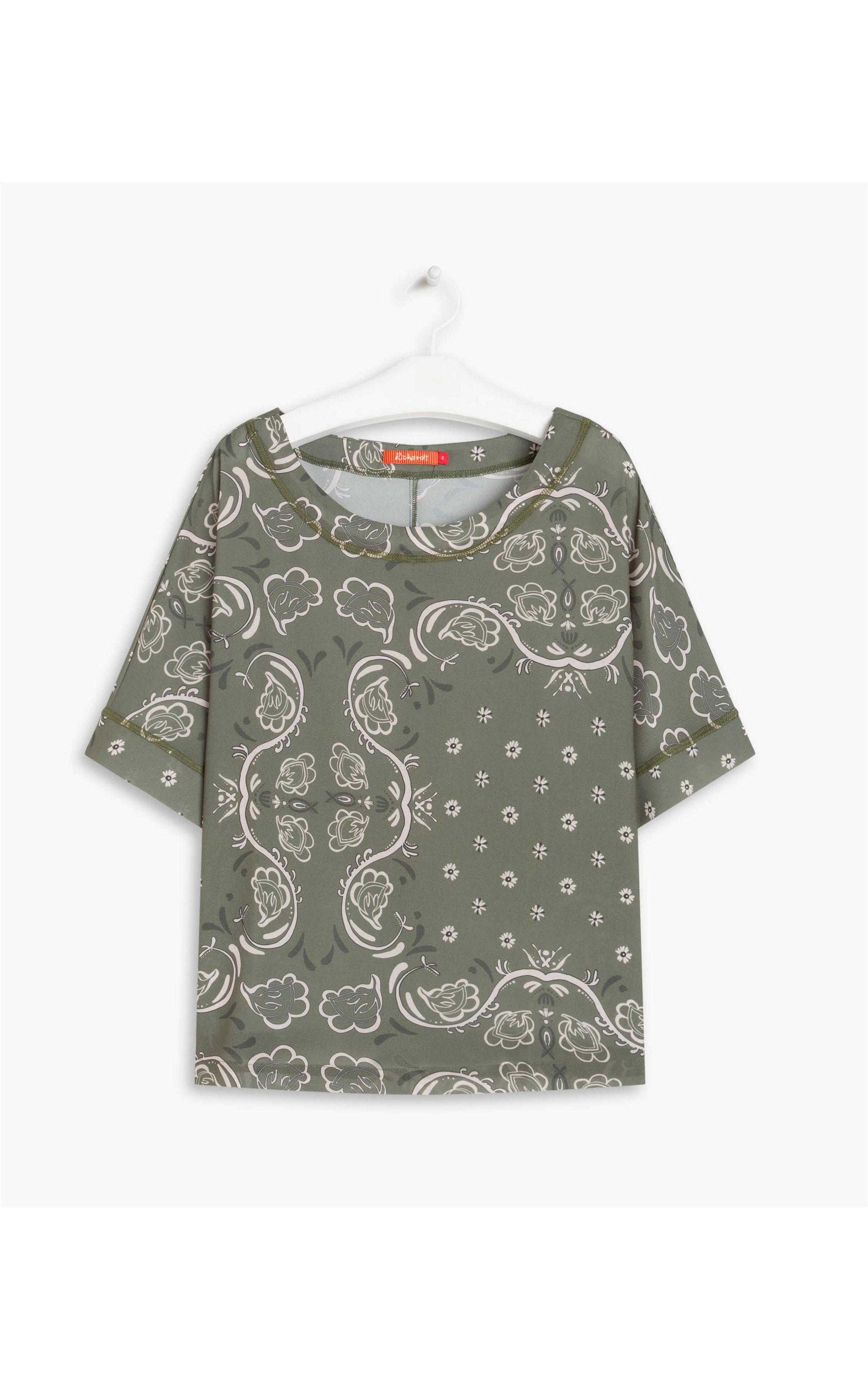 Blusa Dani Est Mini Chain Verde Escuro