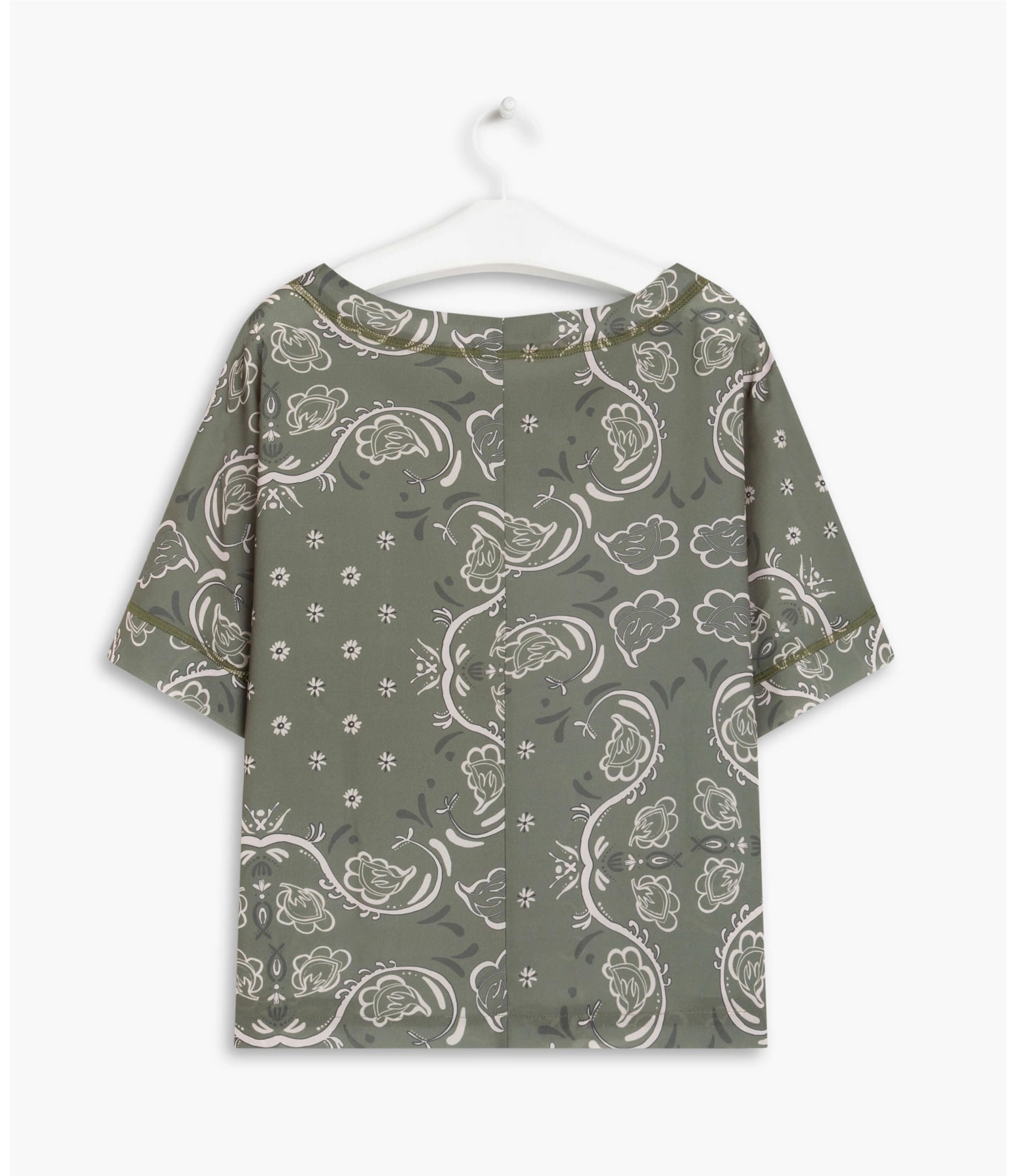 Blusa Dani Est Mini Chain Verde Escuro