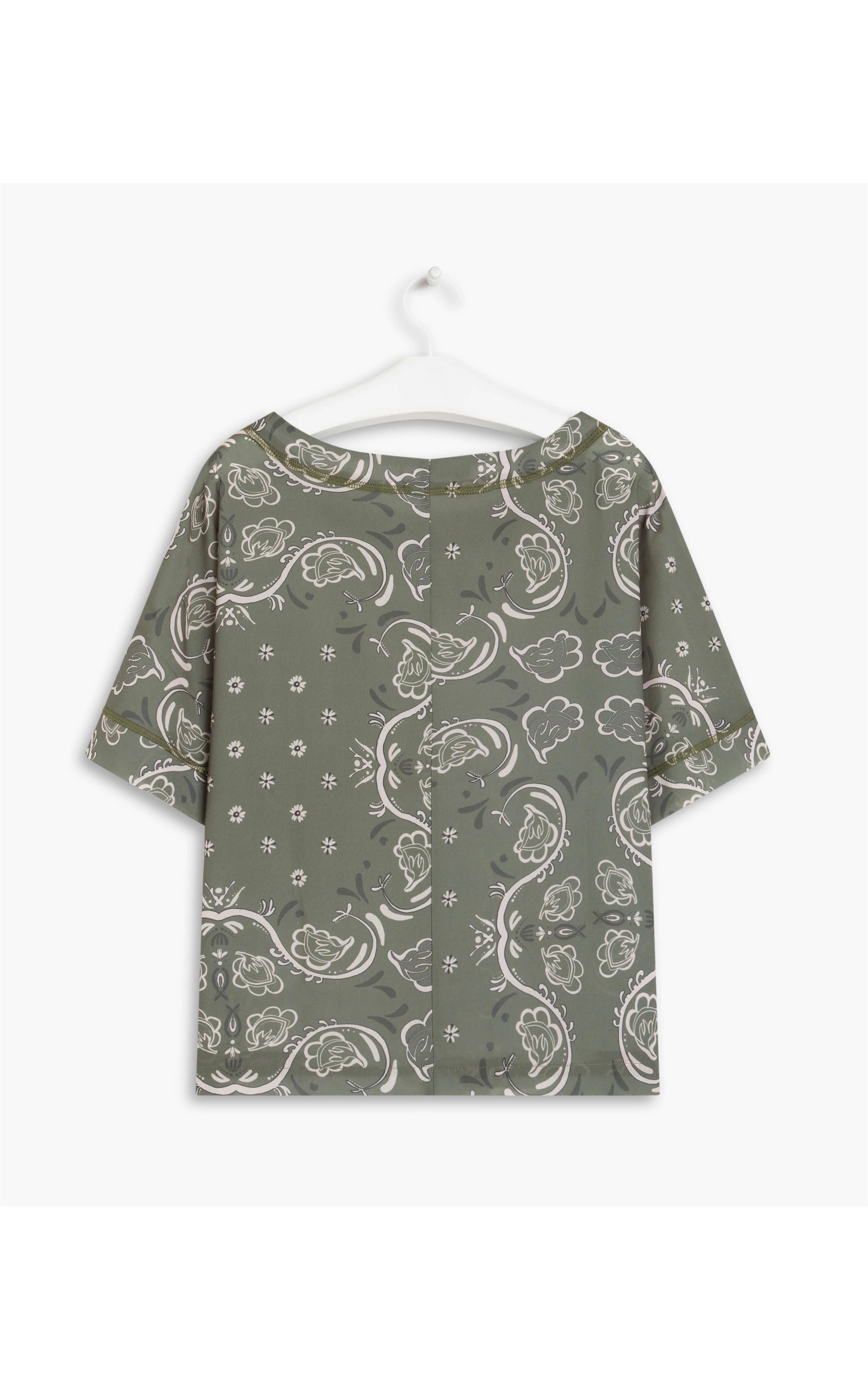 Blusa Dani Est Mini Chain Verde Escuro