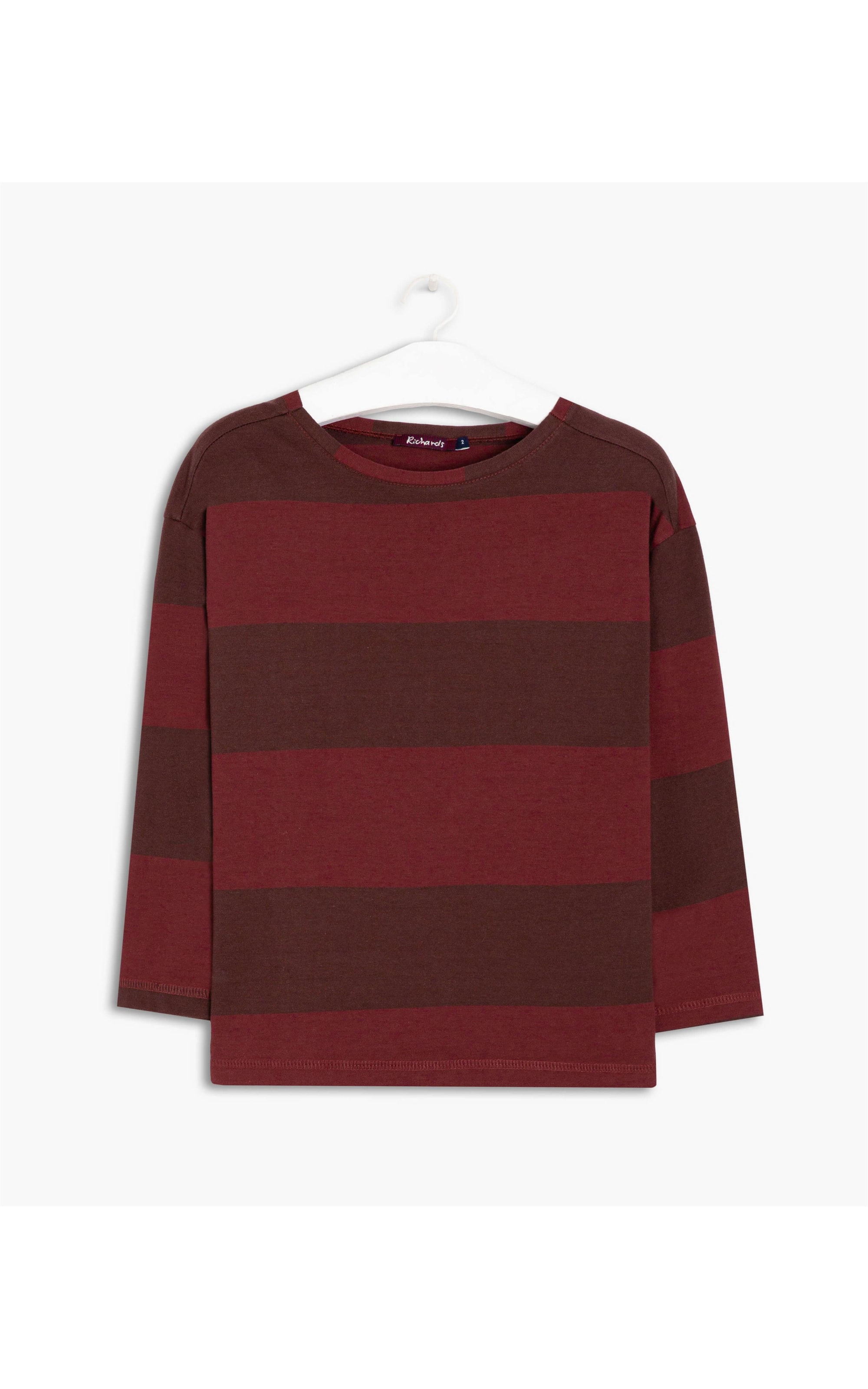 Blusa Daniela Listrada Bordeaux