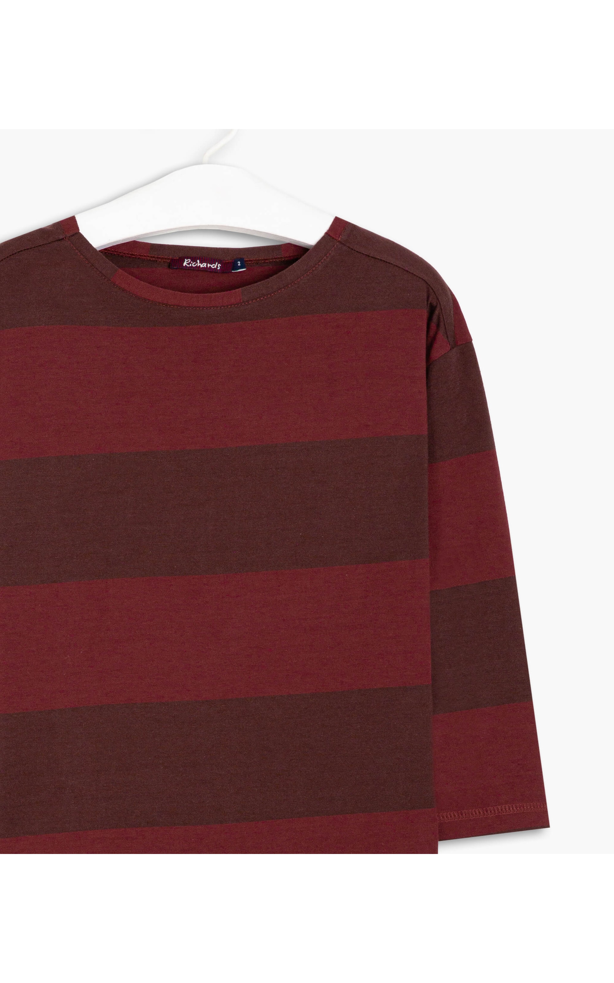 Blusa Daniela Listrada Bordeaux