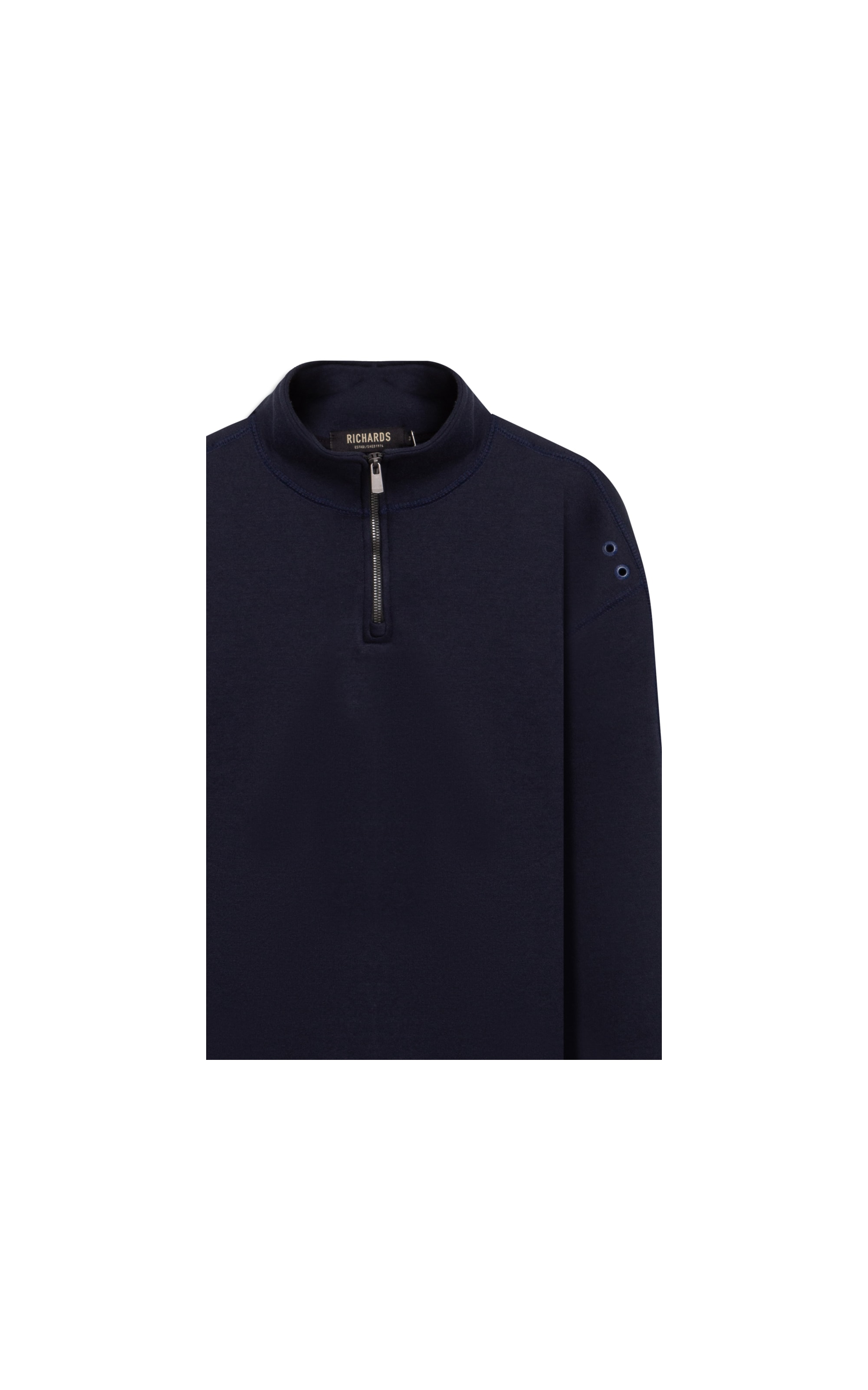 Blusa de Moletom Felpado Luigi Dark Navy