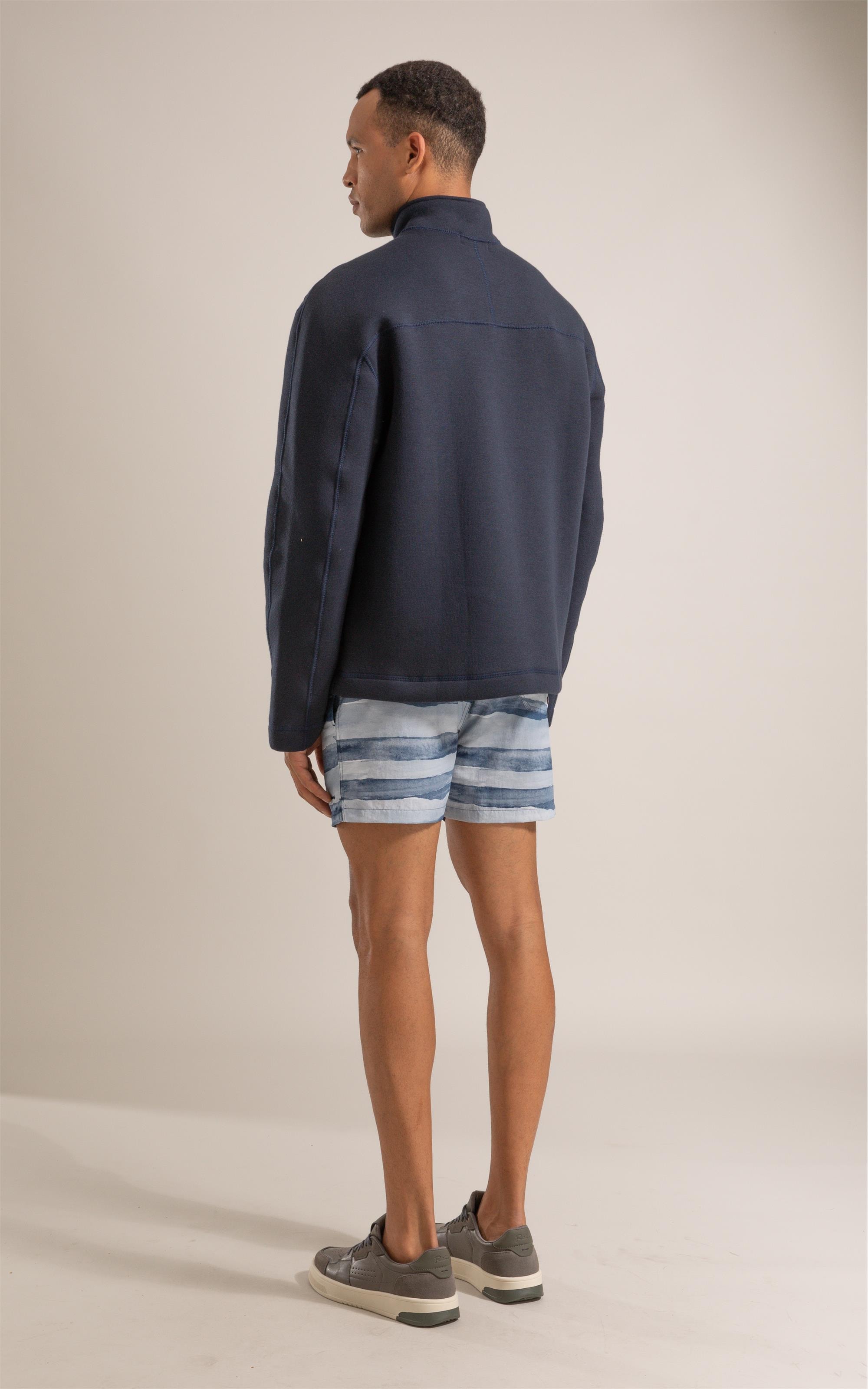 Blusa de Moletom Felpado Luigi Dark Navy