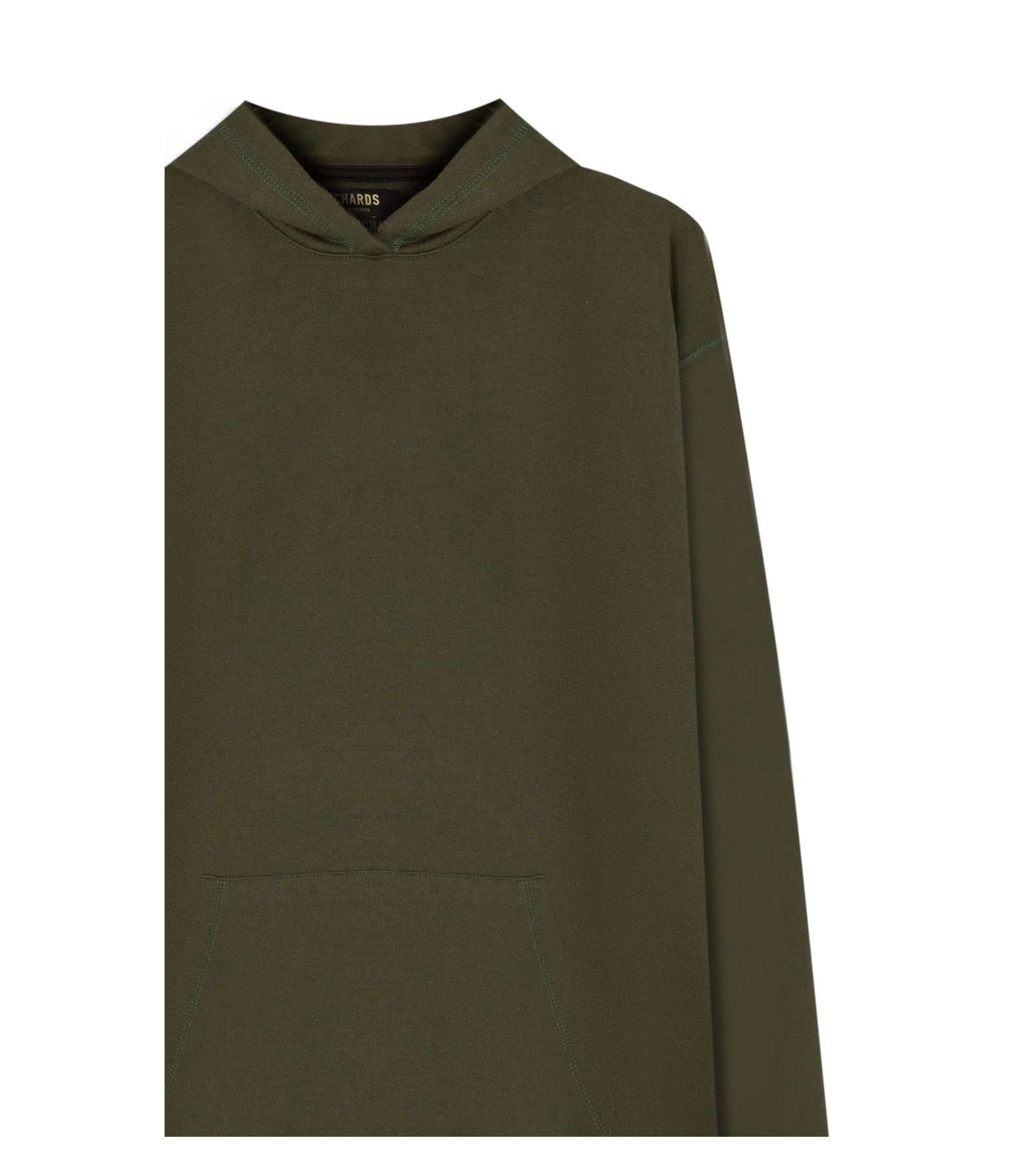Blusa de Moletom Sem Felpa Matteo Verde Militar