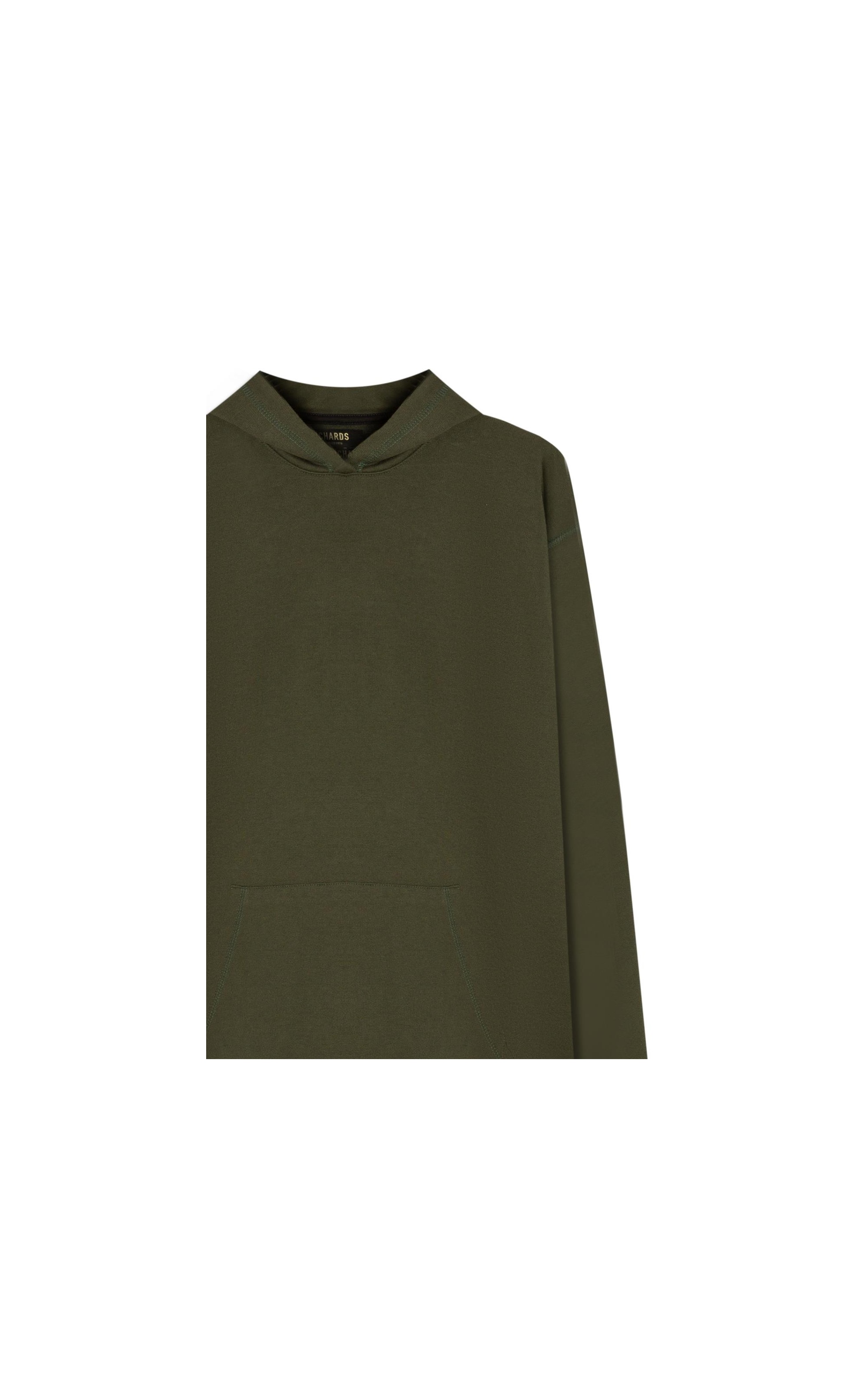 Blusa de Moletom Sem Felpa Matteo Verde Militar