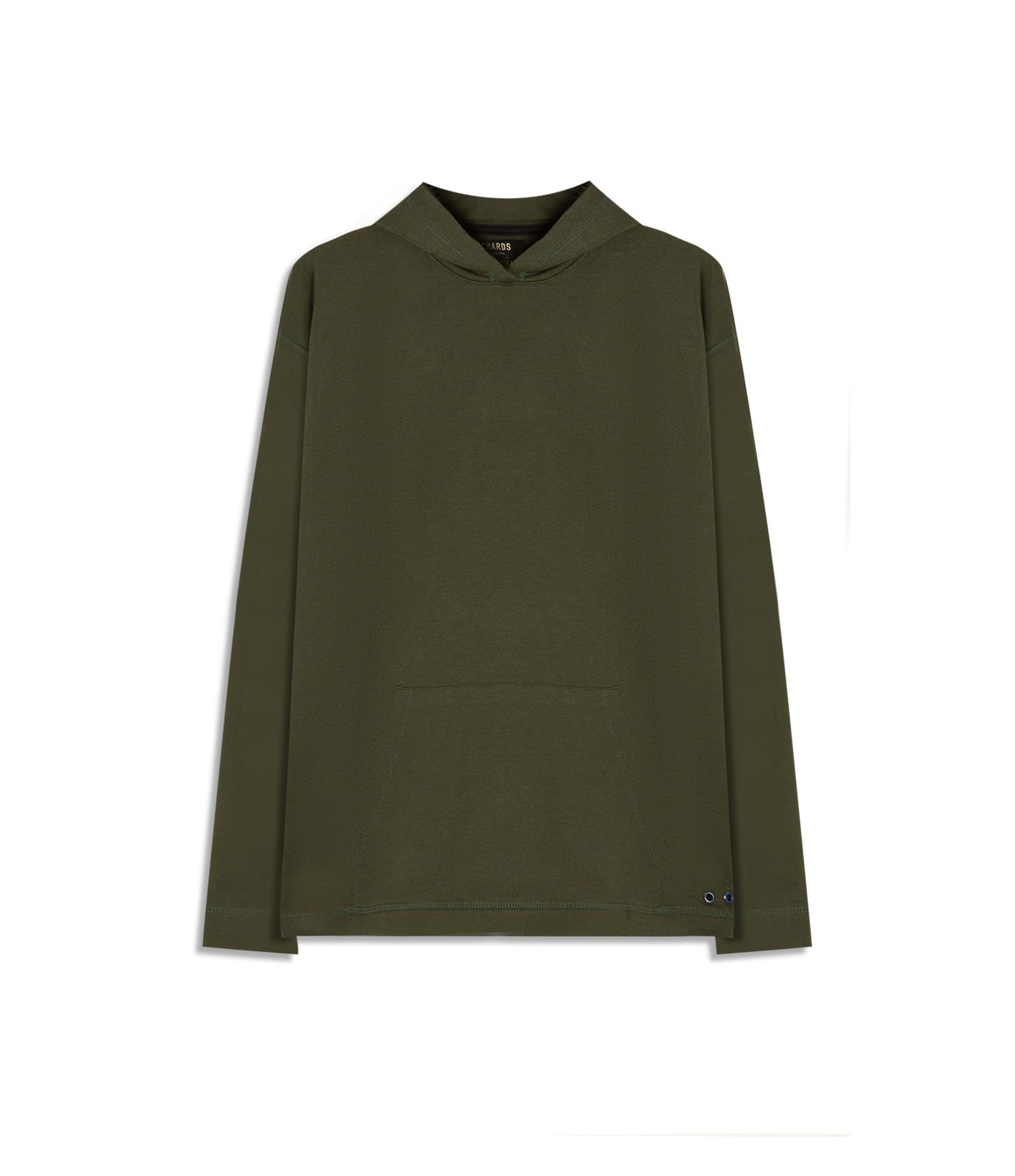 Blusa de Moletom Sem Felpa Matteo Verde Militar