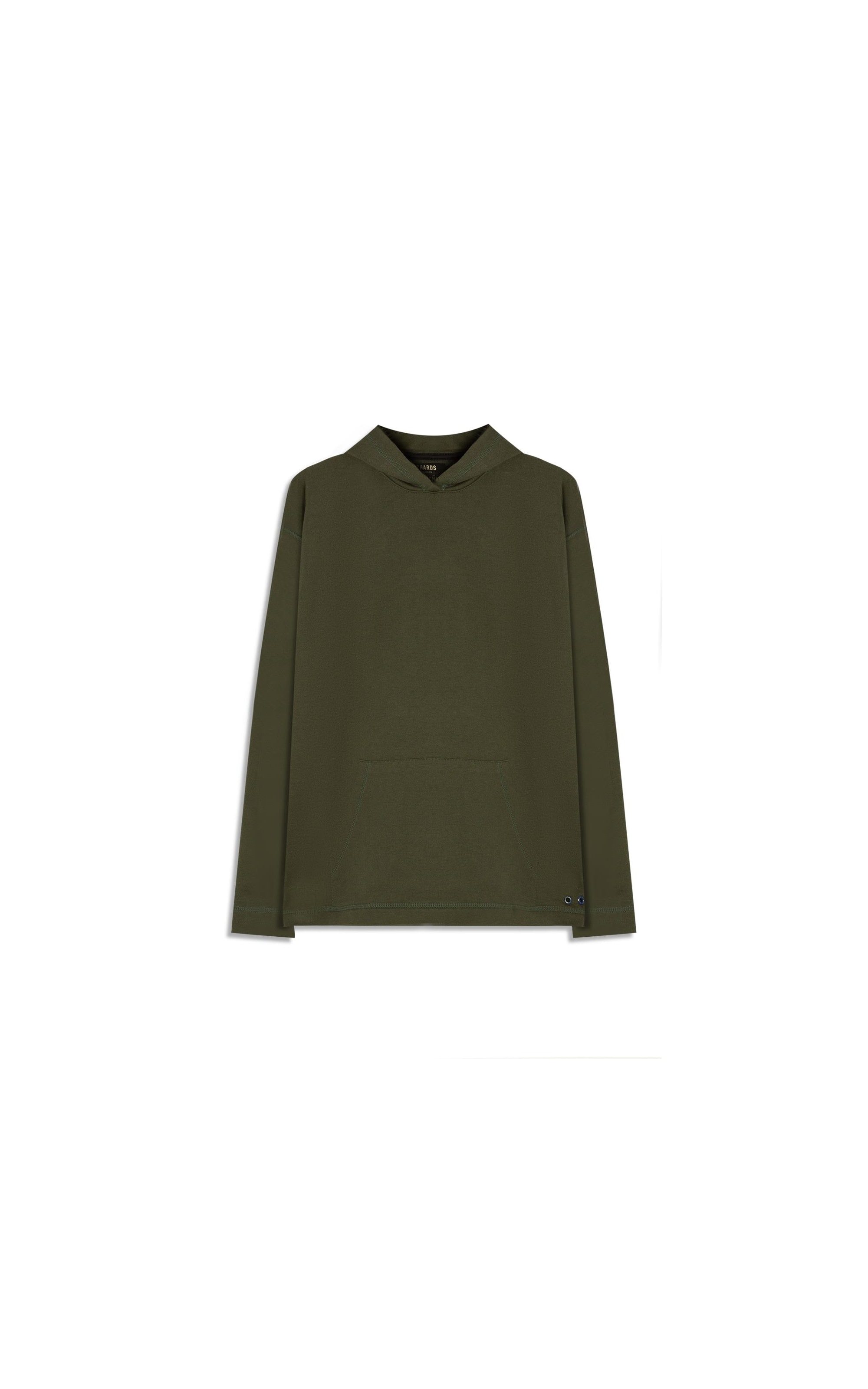 Blusa de Moletom Sem Felpa Matteo Verde Militar