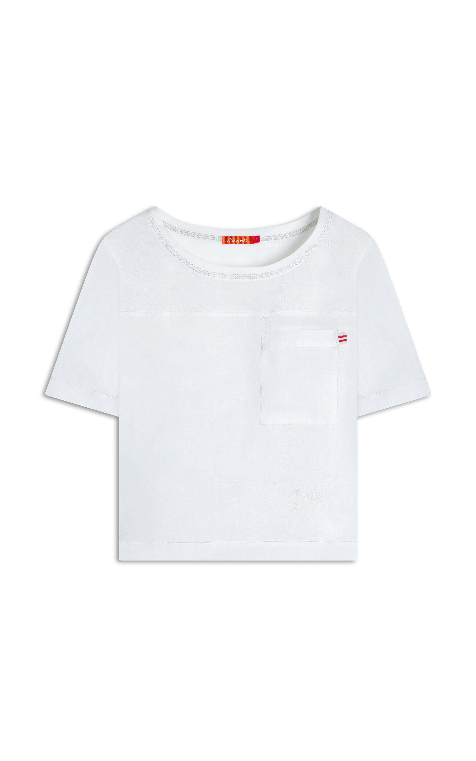 Blusa Duna Puro Linho Branco