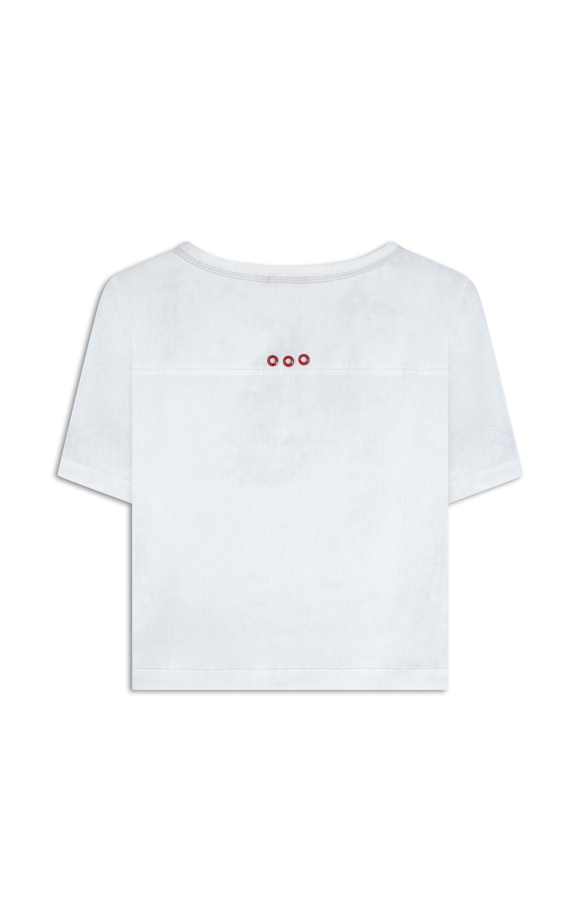 Blusa Duna Puro Linho Branco