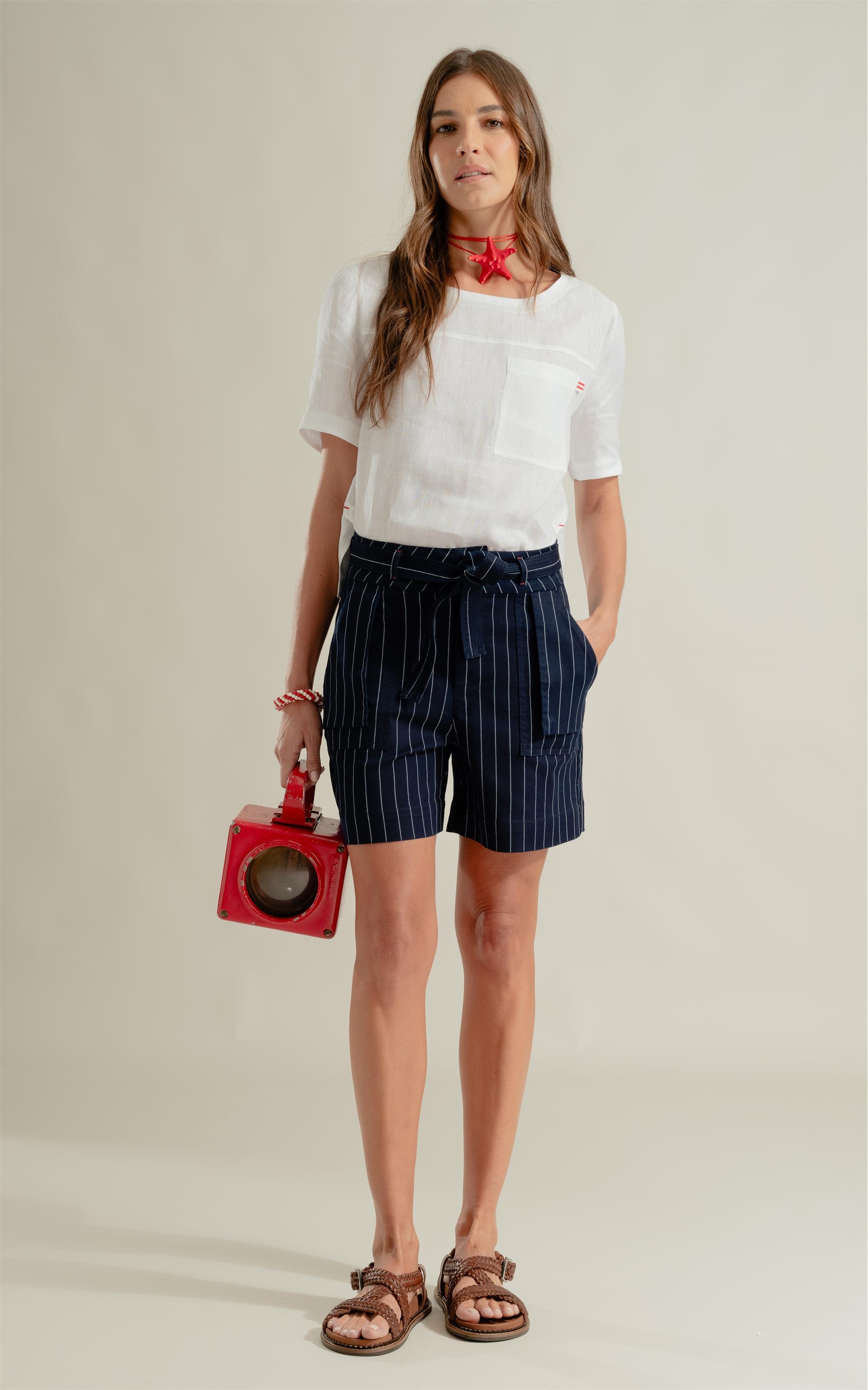 Blusa Duna Puro Linho Branco