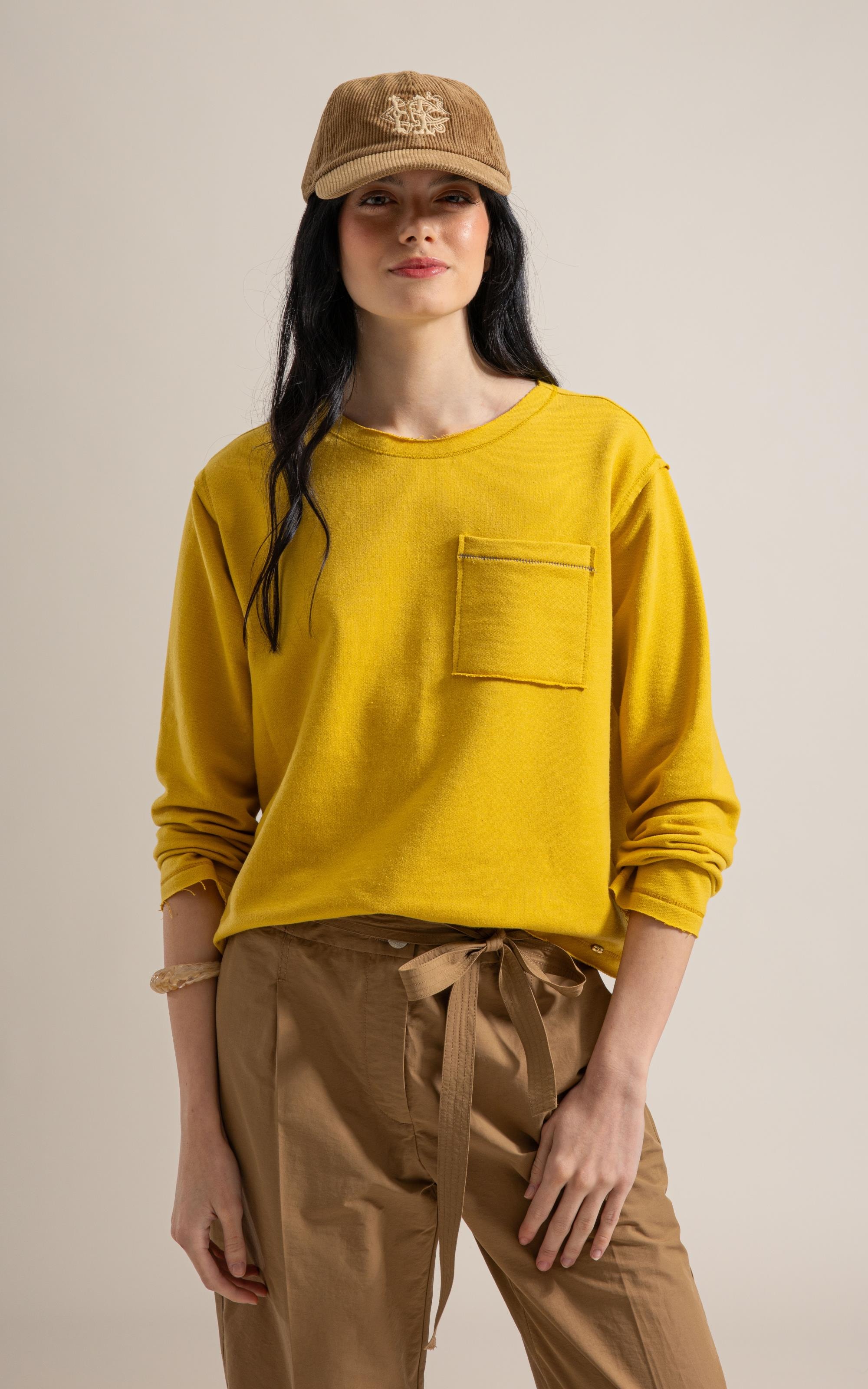 Blusa Elisa Moletom à Fio Bamboo