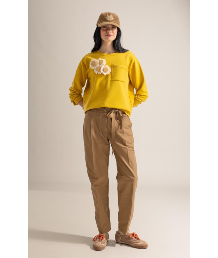 Blusa Elisa Moletom à Fio Bamboo