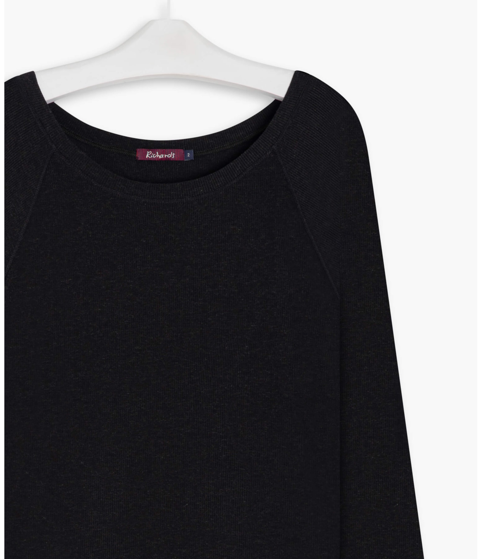 Blusa Emi Canelado Preto