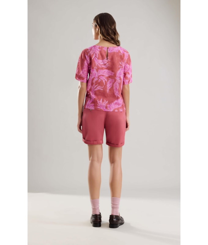 Blusa Emili Fenix Arabesc Algodao Pink