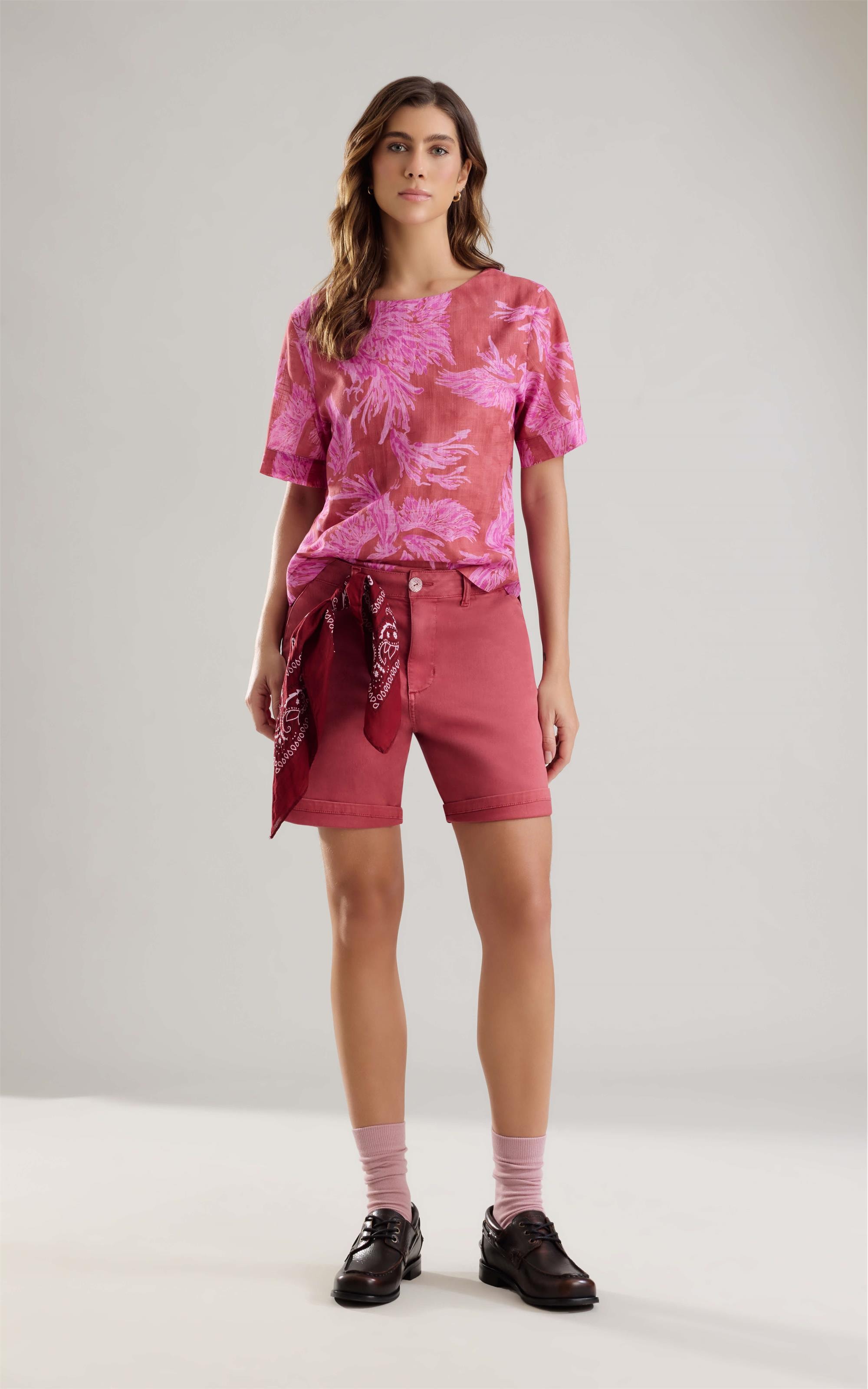 Blusa Emili Fenix Arabesc Algodao Pink