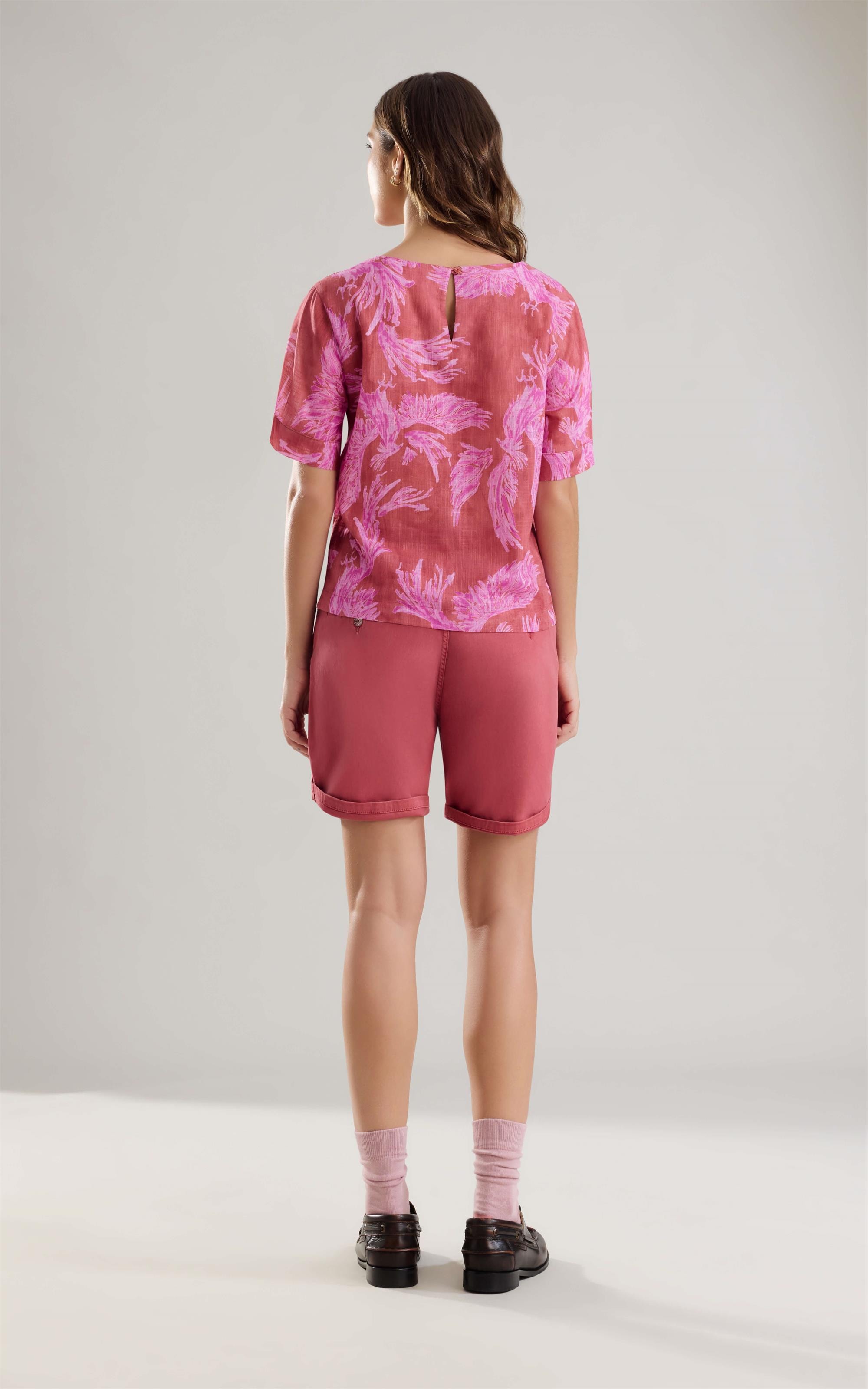 Blusa Emili Fenix Arabesc Algodao Pink