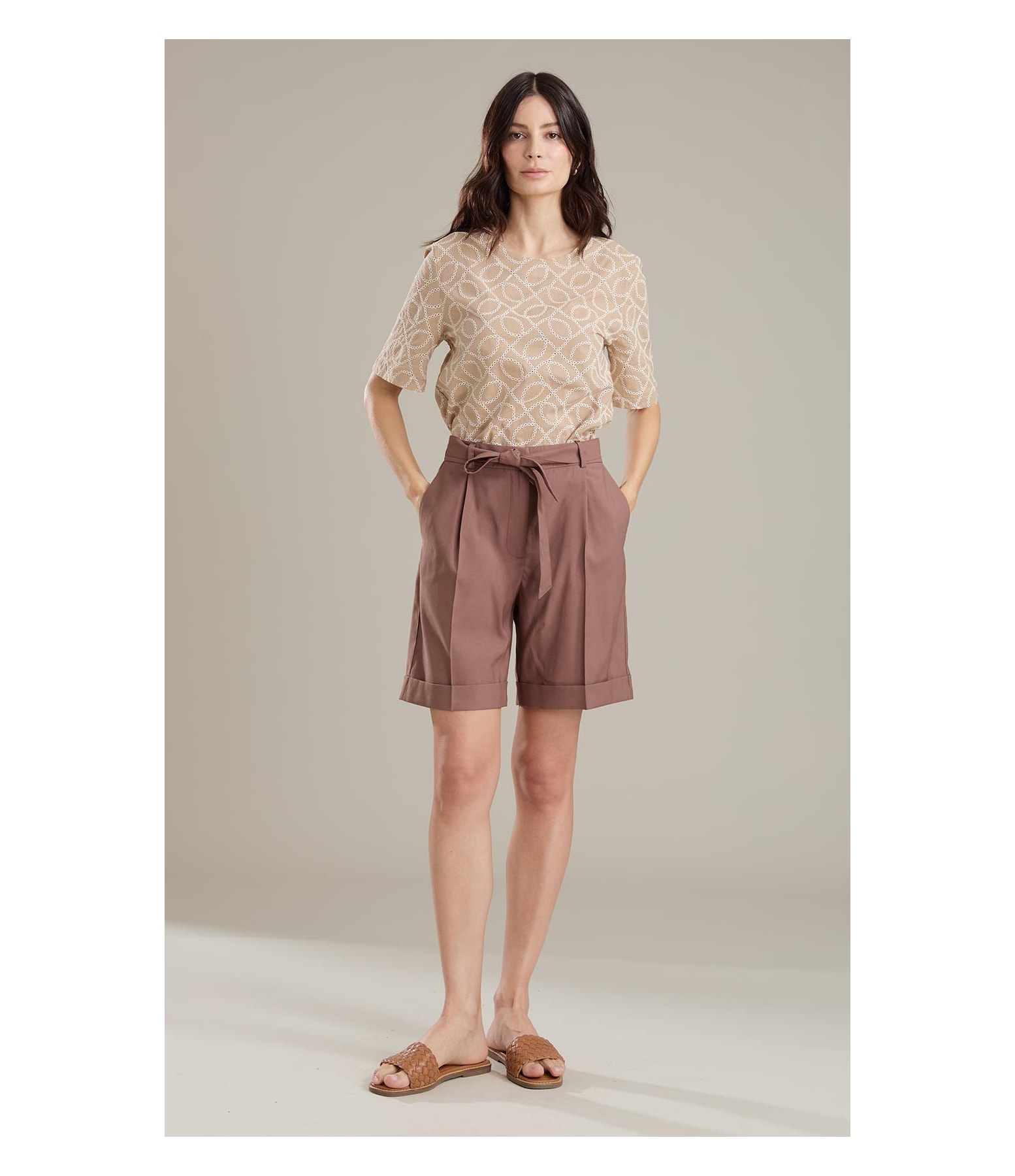 Blusa Emili Laise Caqui