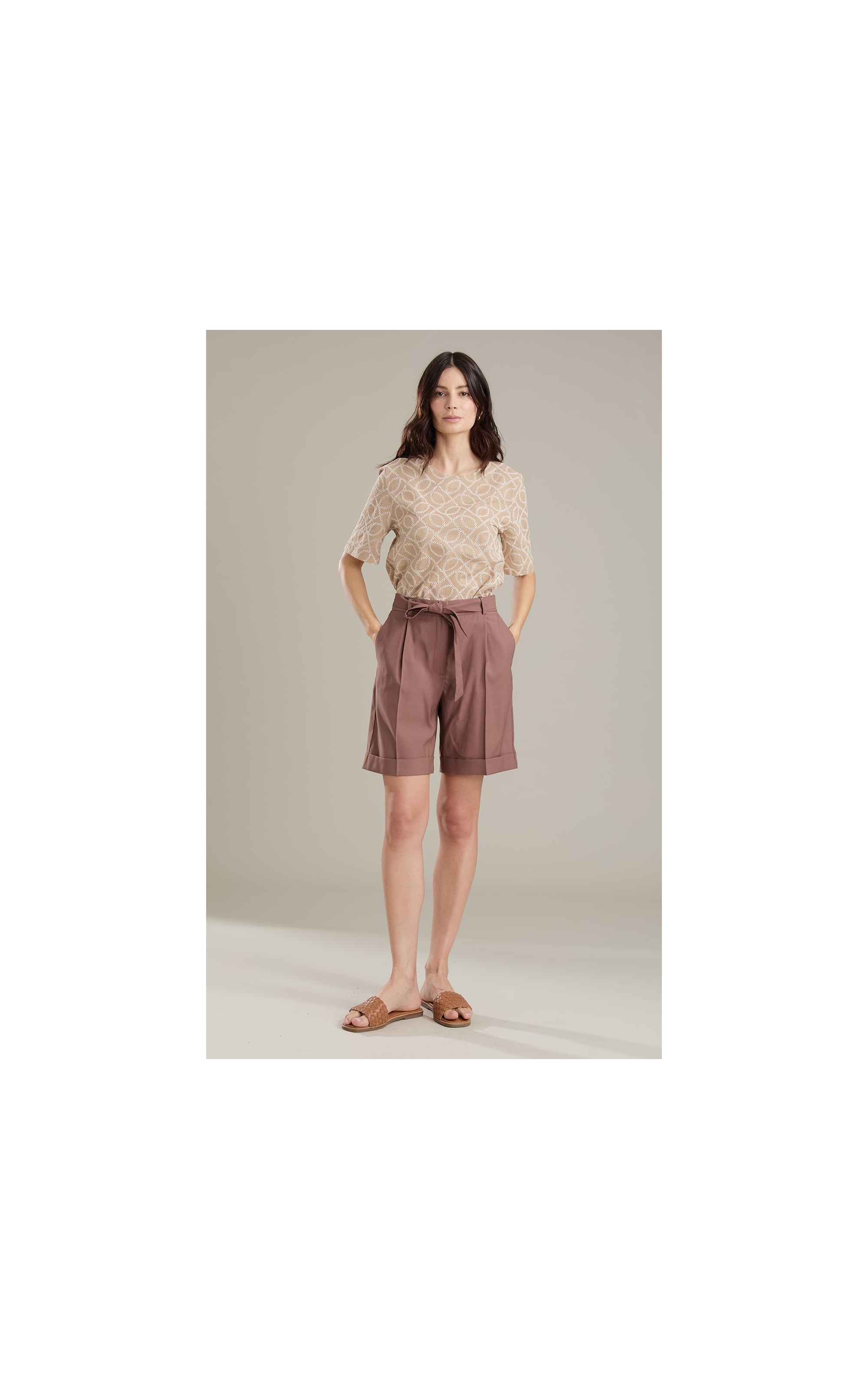 Blusa Emili Laise Caqui