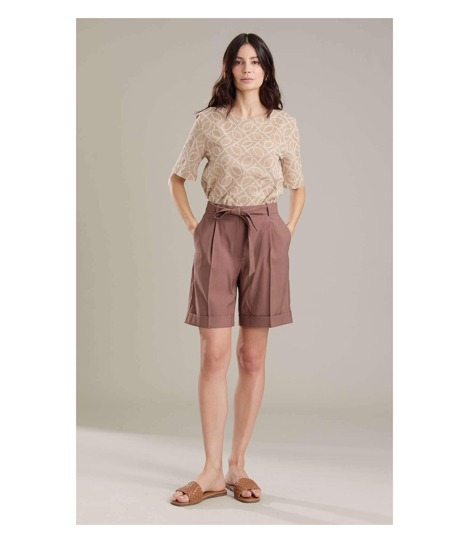 Blusa Emili Laise Caqui
