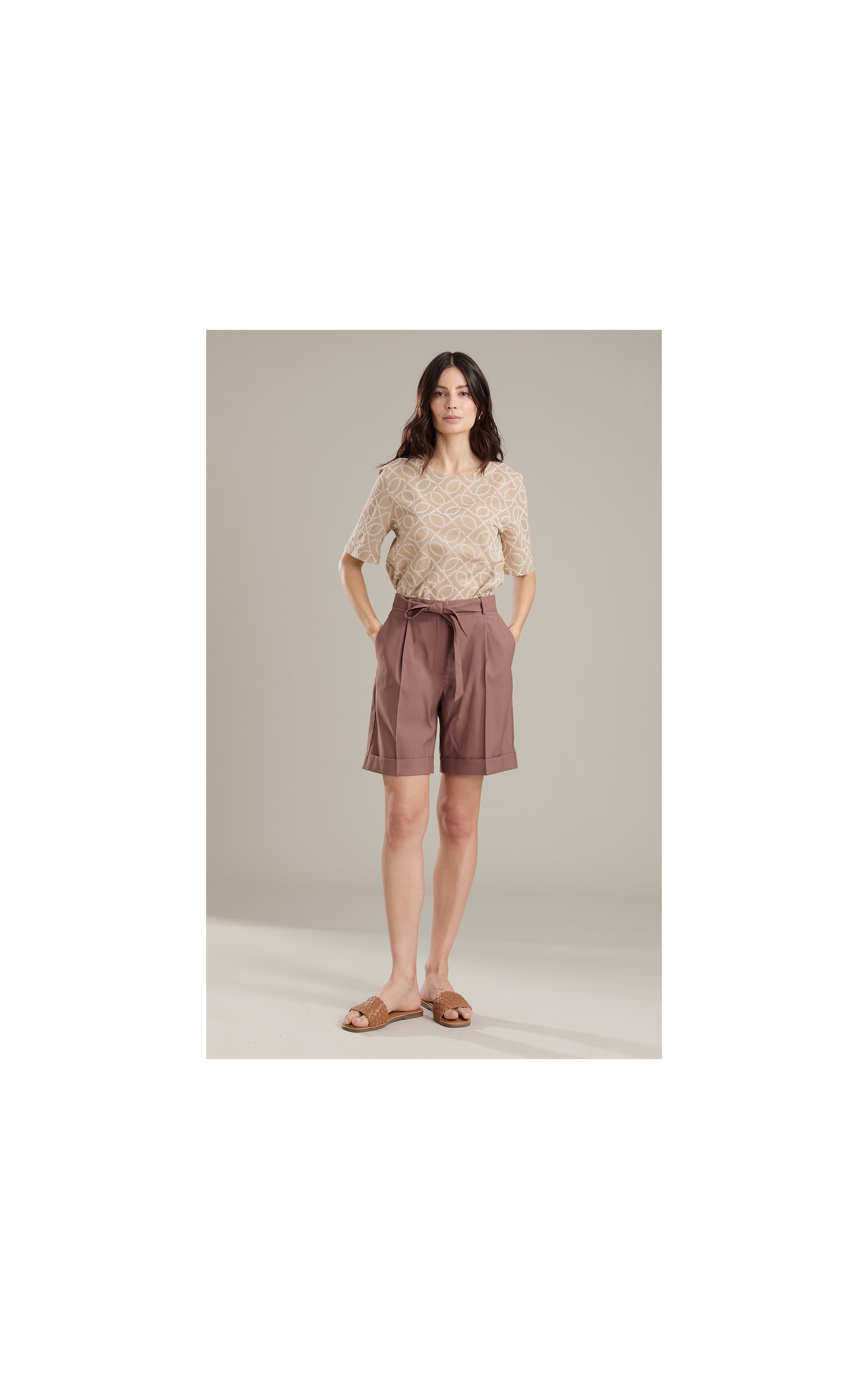 Blusa Emili Laise Caqui