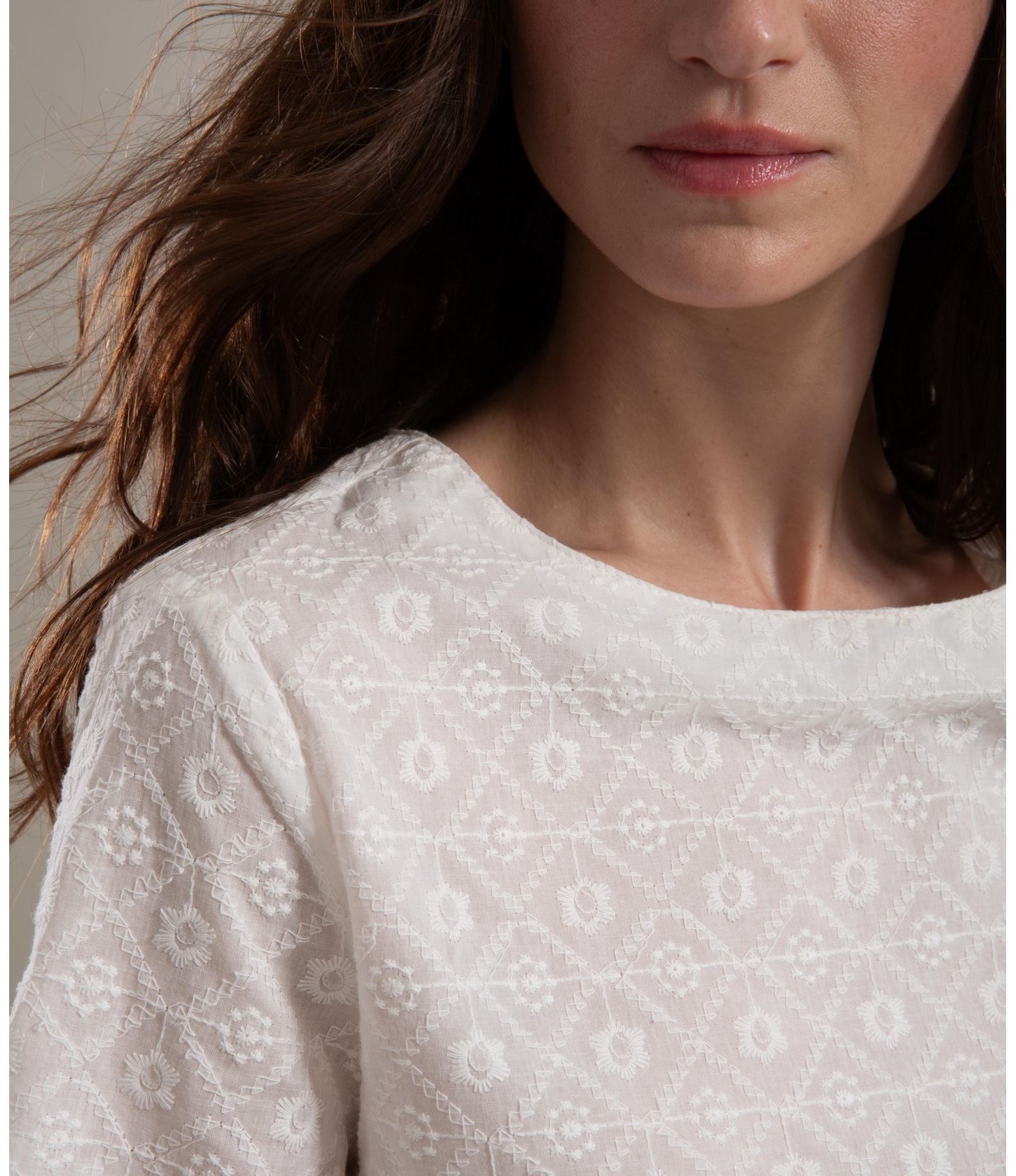Blusa Emili Laise Off White