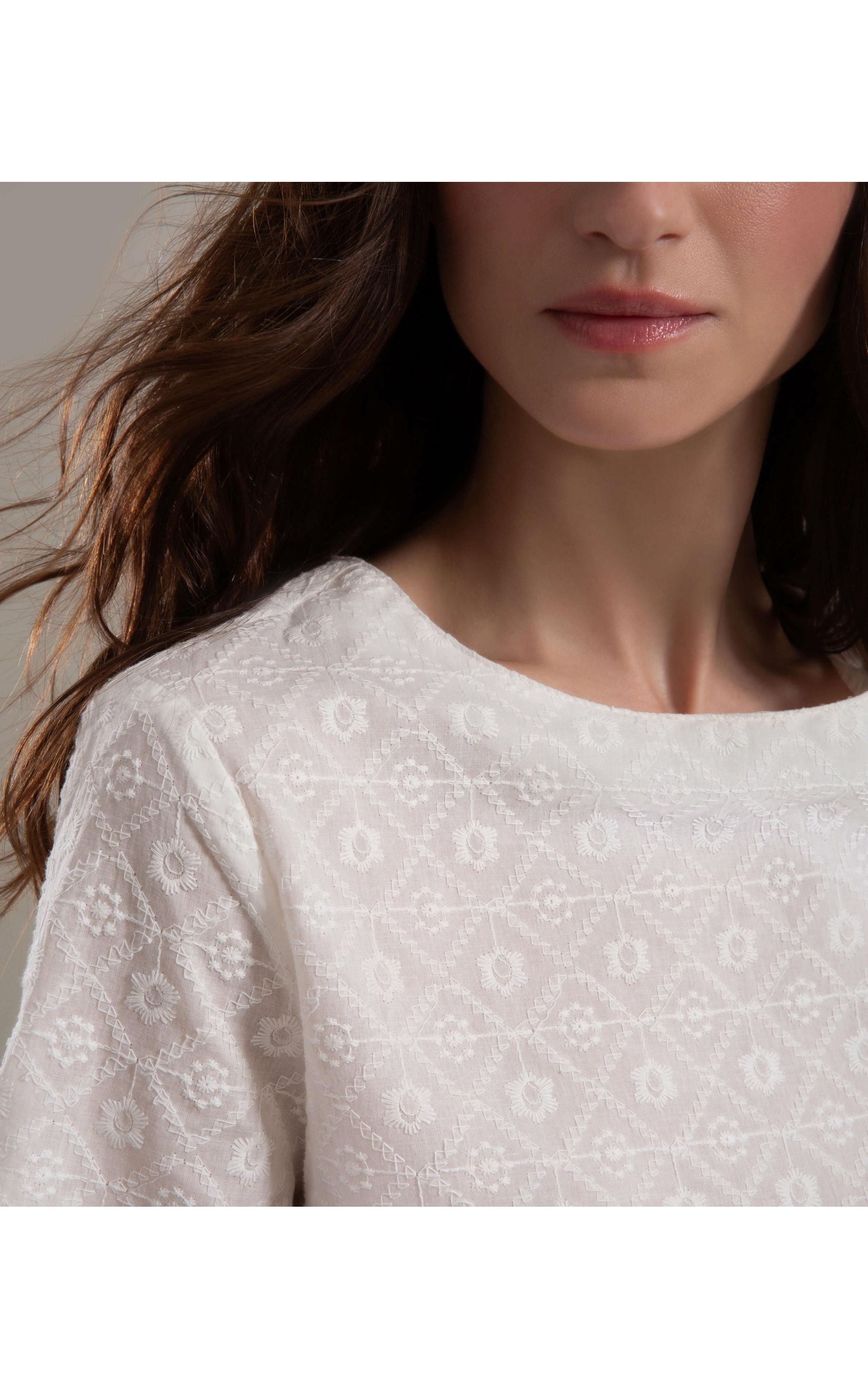 Blusa Emili Laise Off White