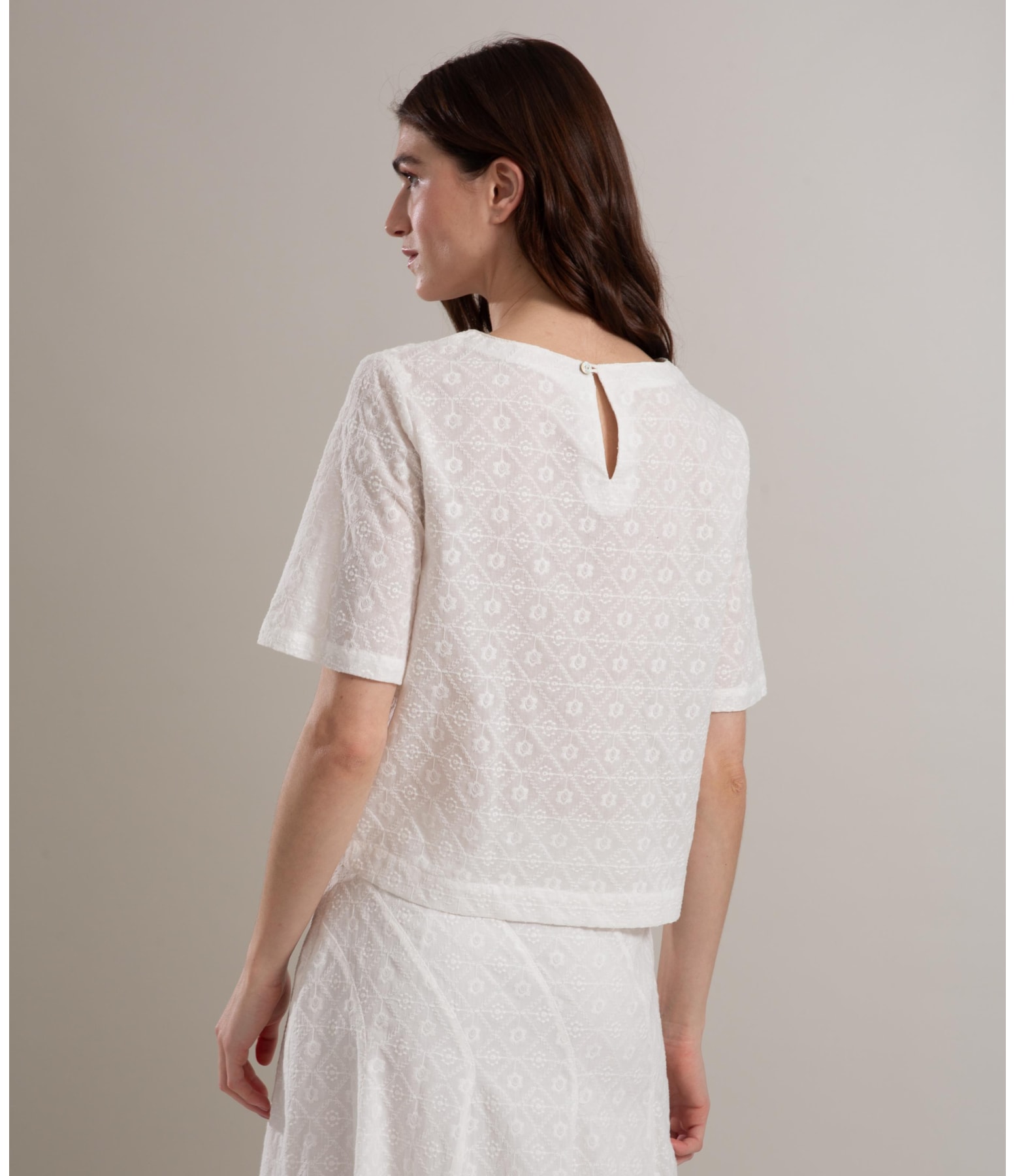 Blusa Emili Laise Off White