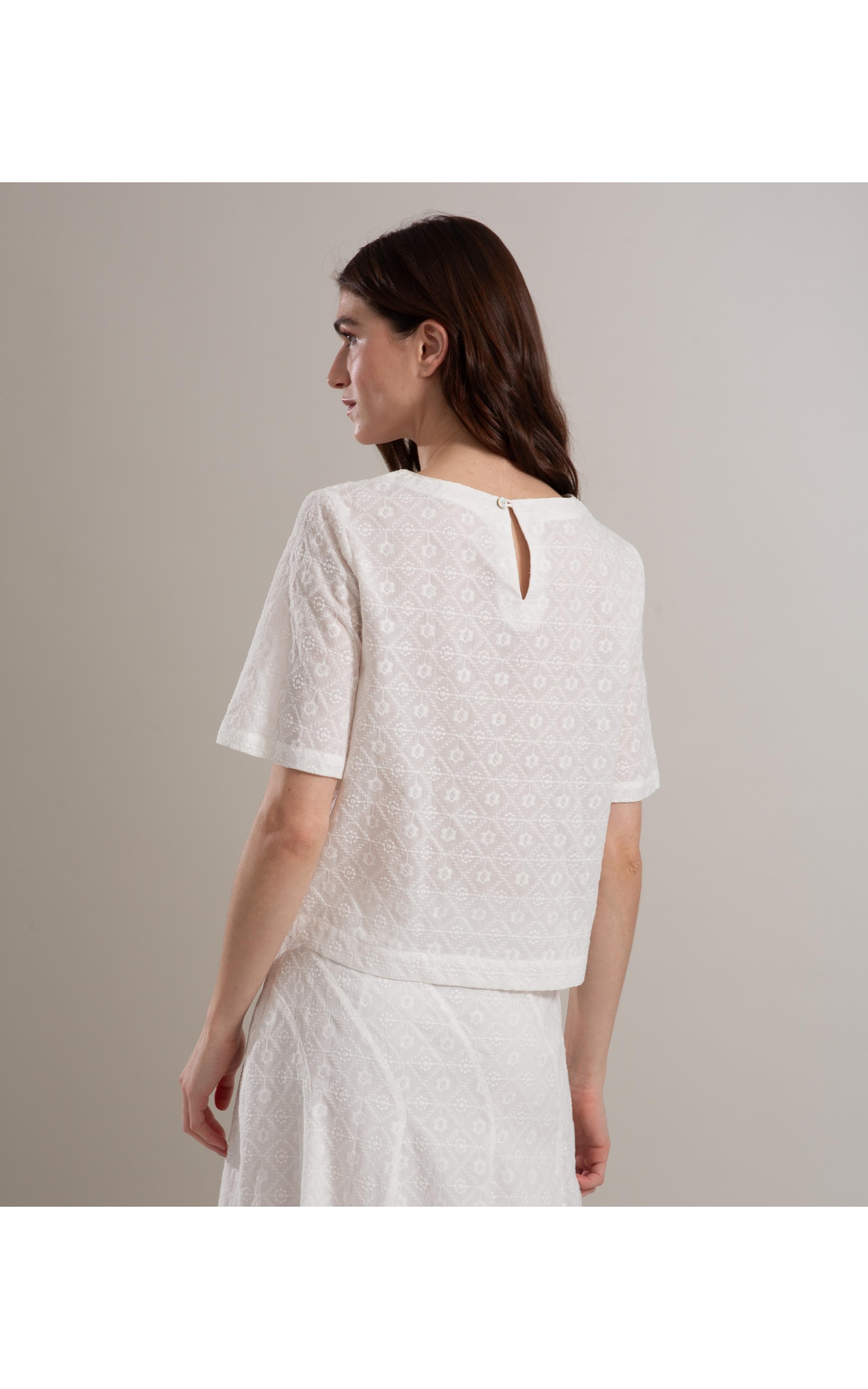 Blusa Emili Laise Off White