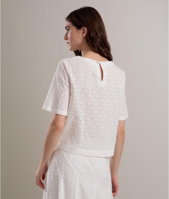 Blusa Emili Laise Off White