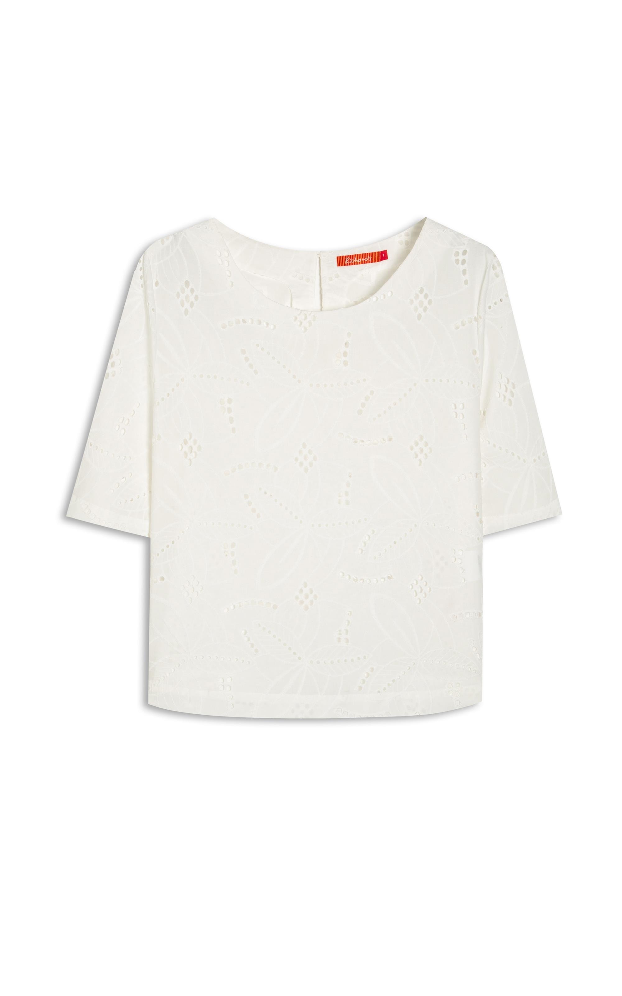 Blusa Emily Laise Algodao Off White